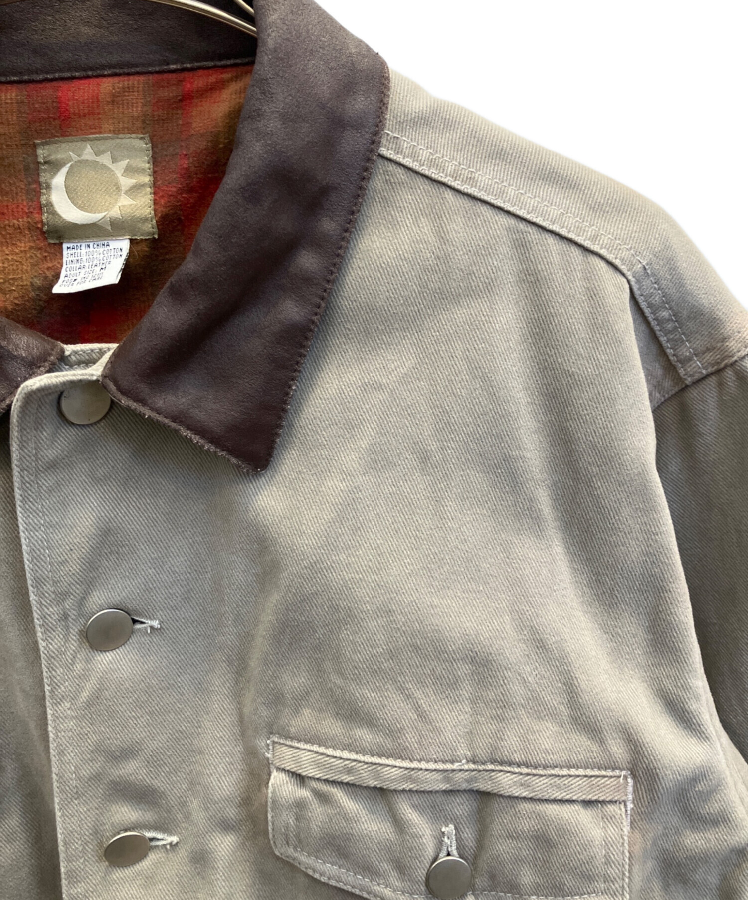 中古・古着通販】marlboro (マルボロ) トラッカージャケット ブラウン