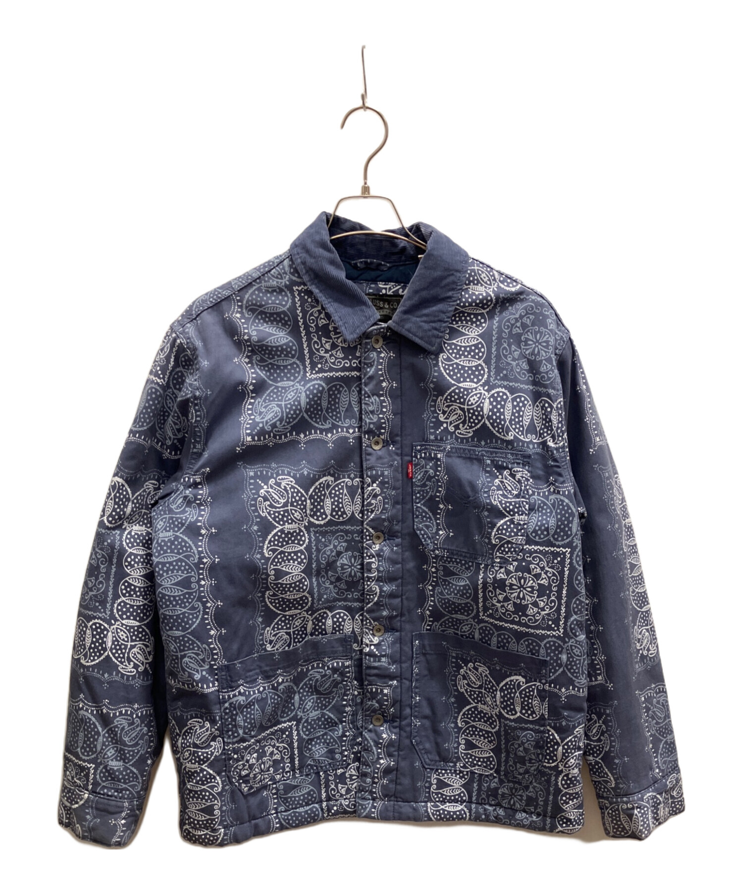 Levi's カバーオール Mサイズ 中古・古着通販】LEVI'S (リーバイス) カバーオール ブルー サイズ:М
