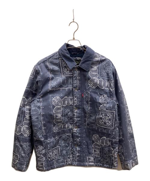 Levi's カバーオール707347218 紺 made in USA 中古・古着通販】LEVI'S (リーバイス) カバーオール ブルー サイズ:М