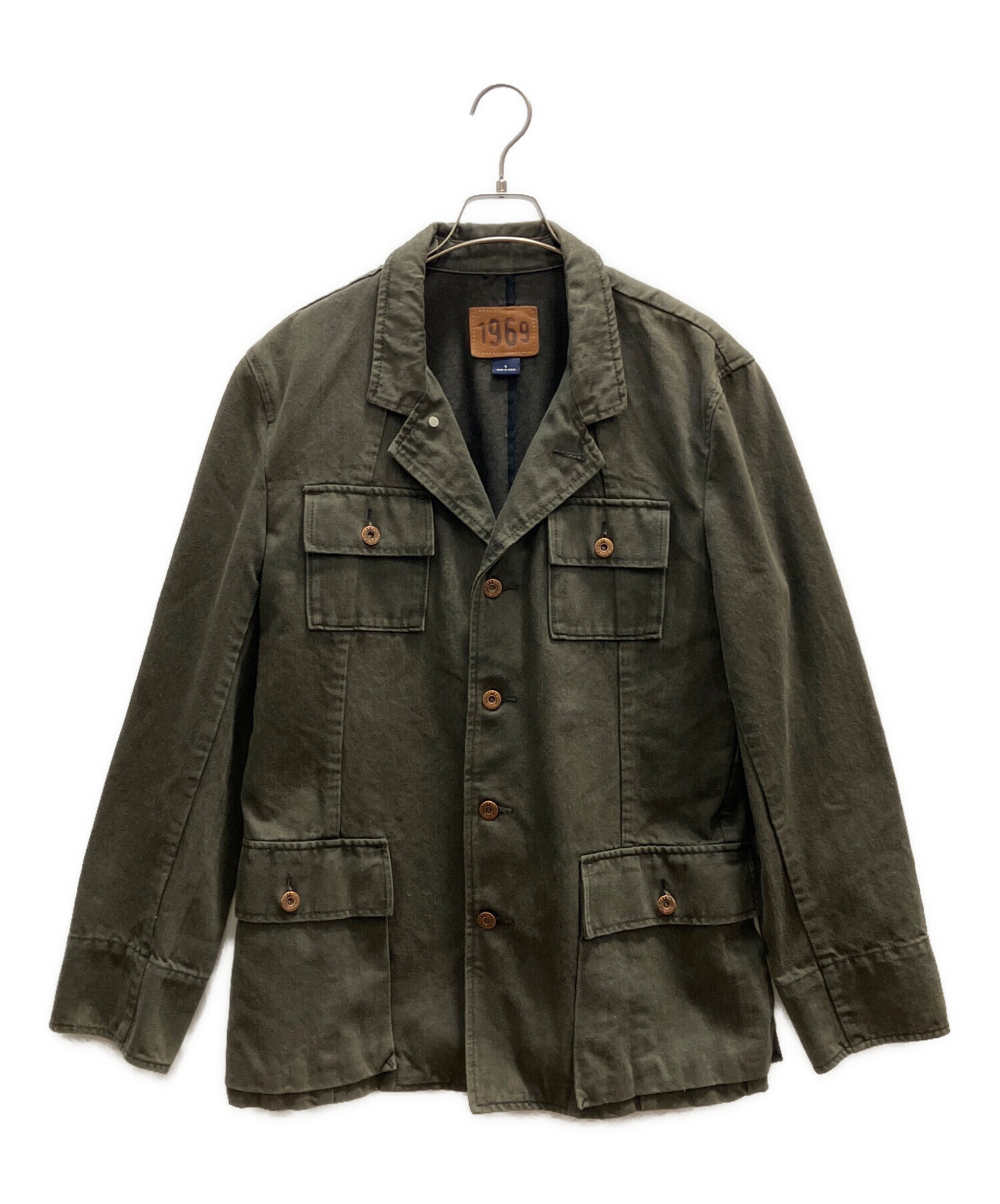 中古・古着通販】GAP (ギャップ) 00'sカバーオール カーキ サイズ:L