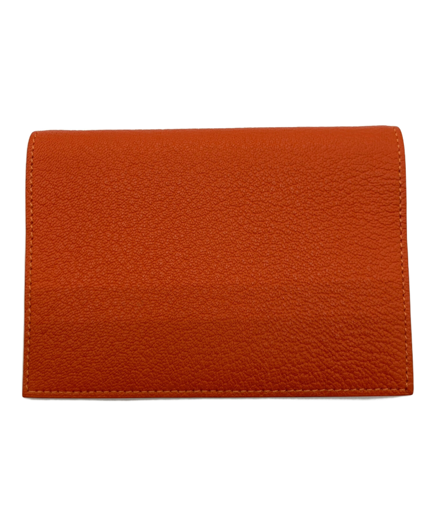 HERMES オレンジ ケース 中古・古着通販】HERMES (エルメス) 手帳カバー オレンジ｜ブランド
