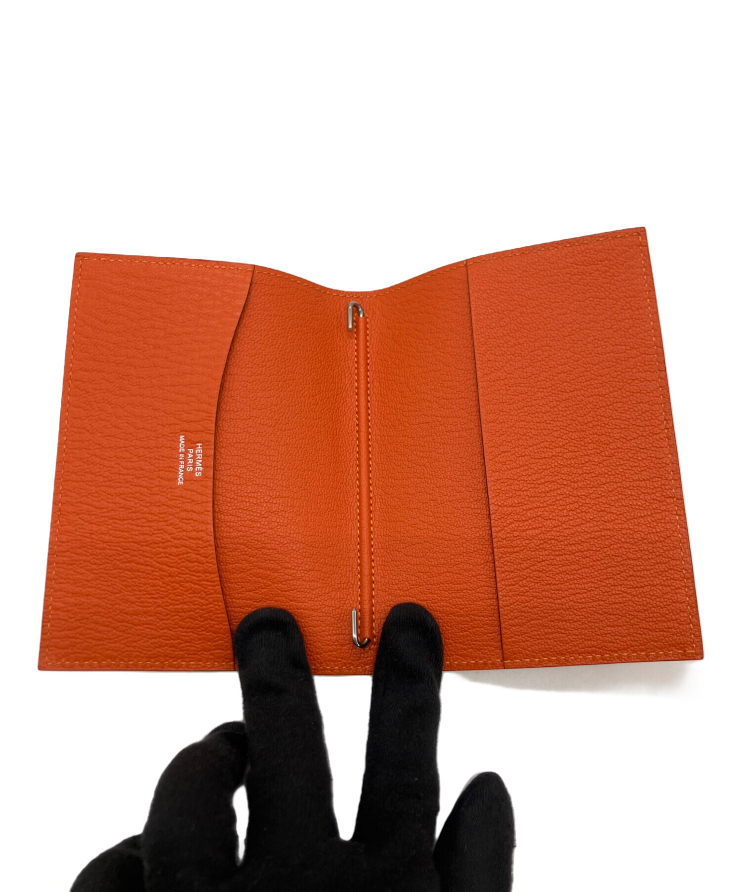 中古・古着通販】HERMES (エルメス) 手帳カバー オレンジ｜ブランド