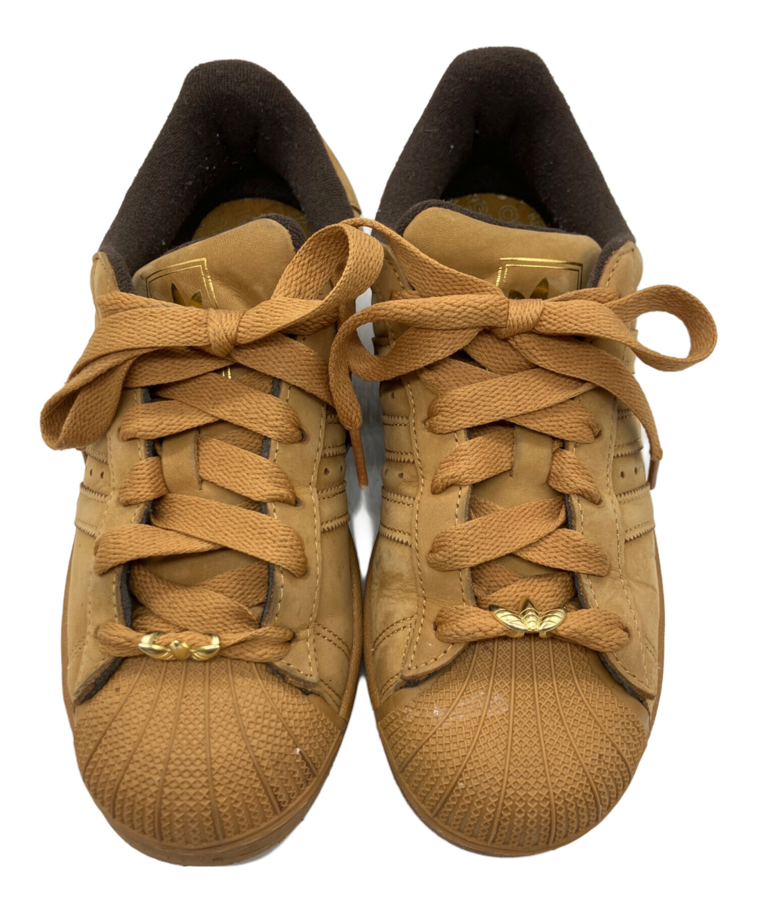 中古・古着通販】adidas (アディダス) SUPER STAR ブラウン サイズ