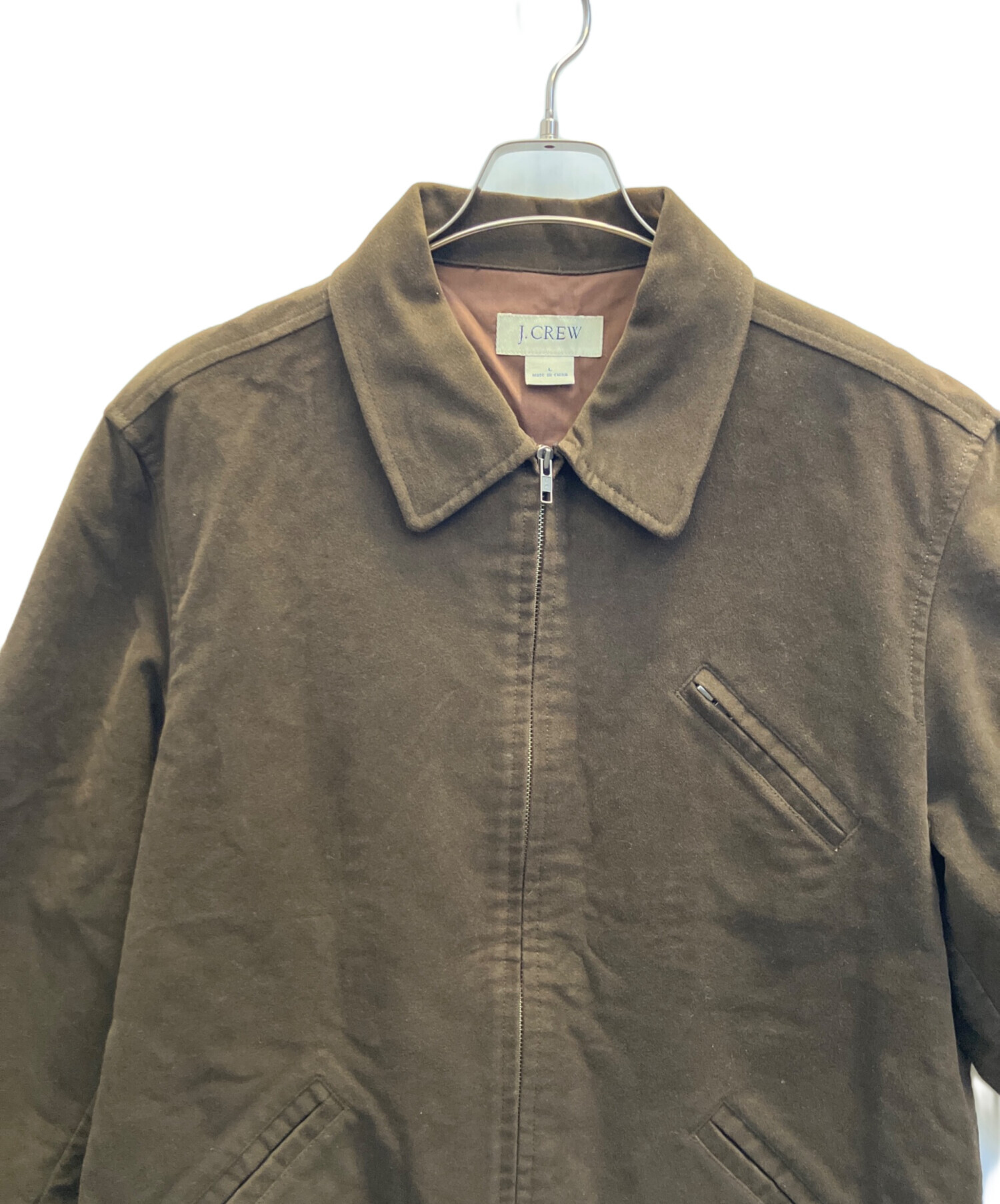 中古・古着通販】J.CREW (ジェイクルー) ワークジャケット ブラウン
