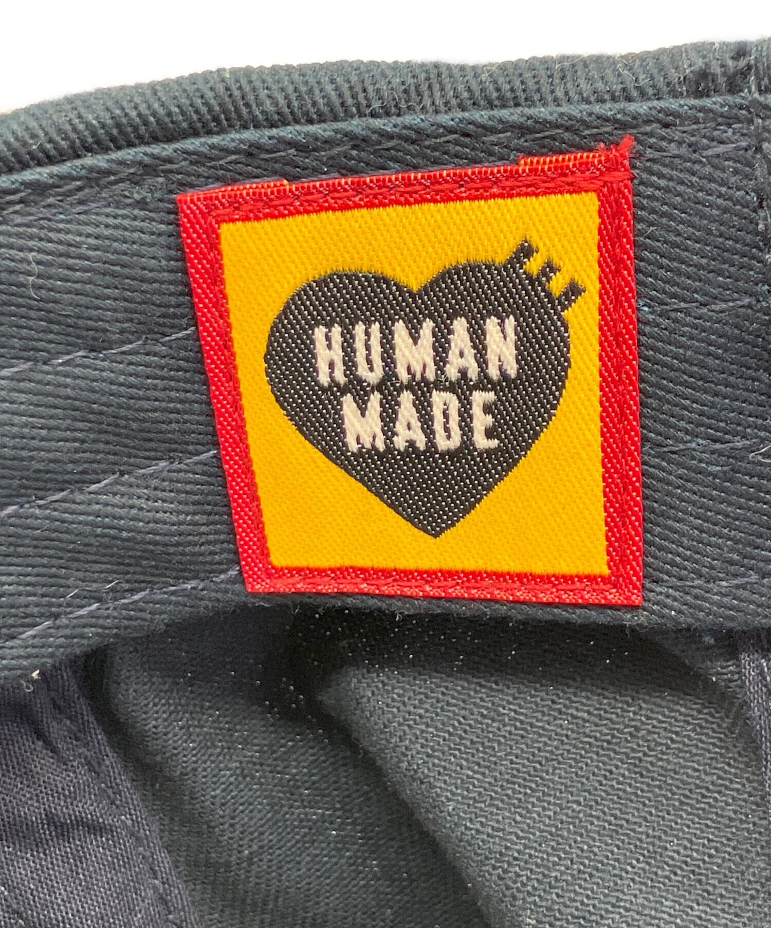 中古・古着通販】HUMAN MADE (ヒューマンメイド) キャップ ネイビー
