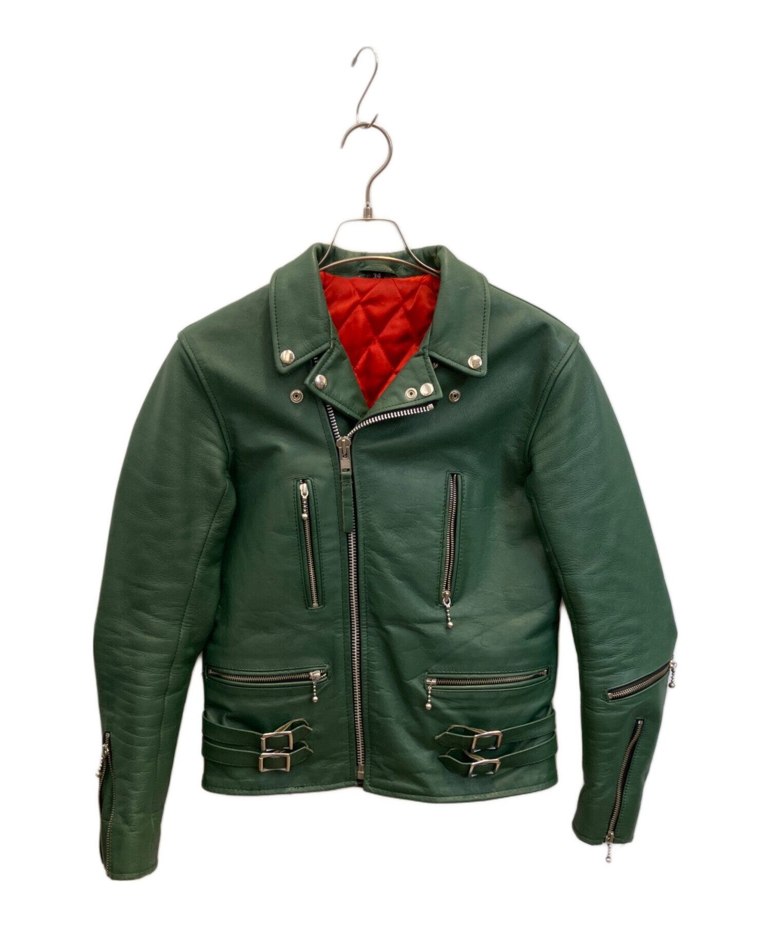 中古・古着通販】VINTAGE (ヴィンテージ) ダブルライダースジャケット