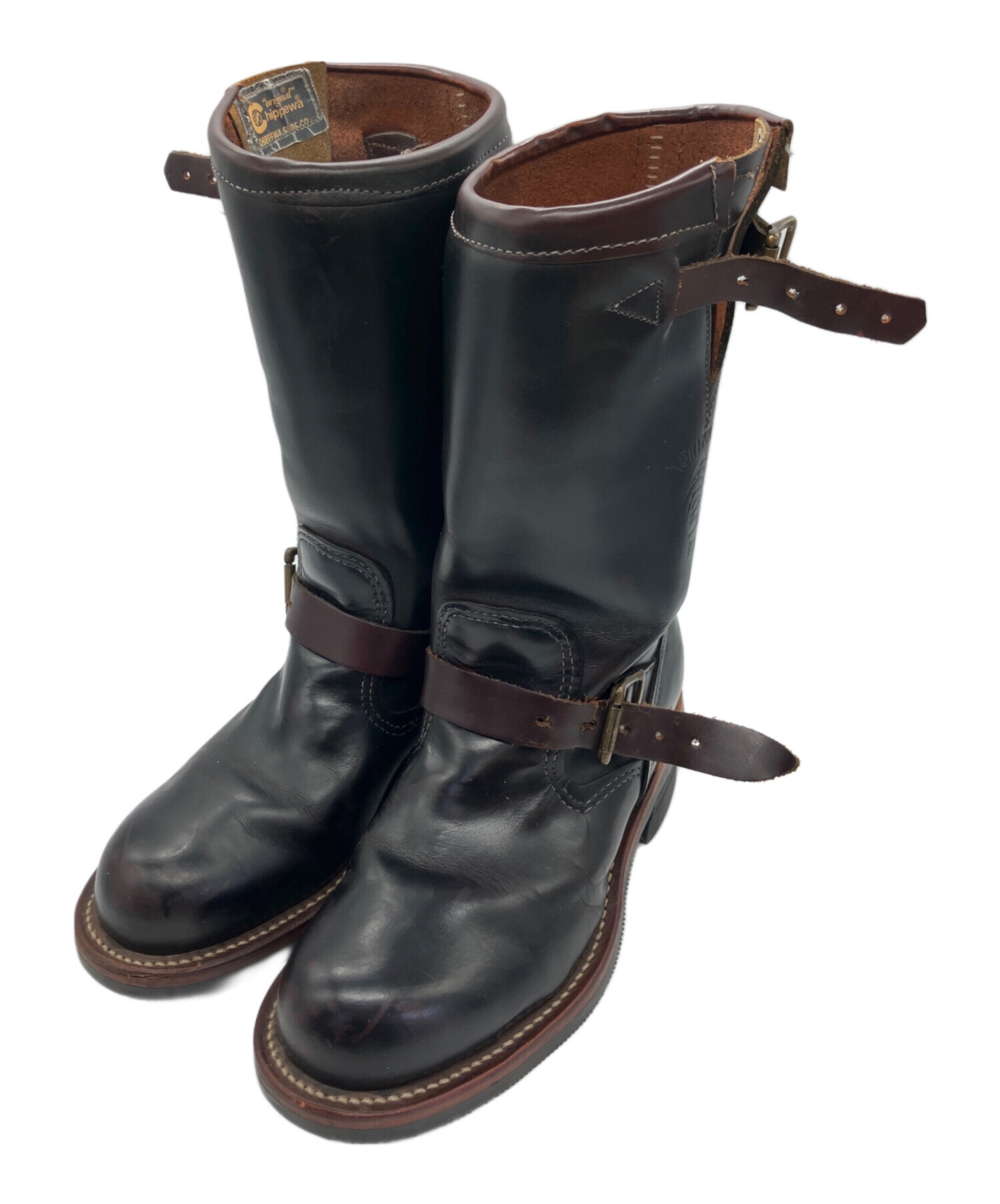 中古・古着通販】CHIPPEWA (チペワ) エンジニアブーツ ブラウン サイズ