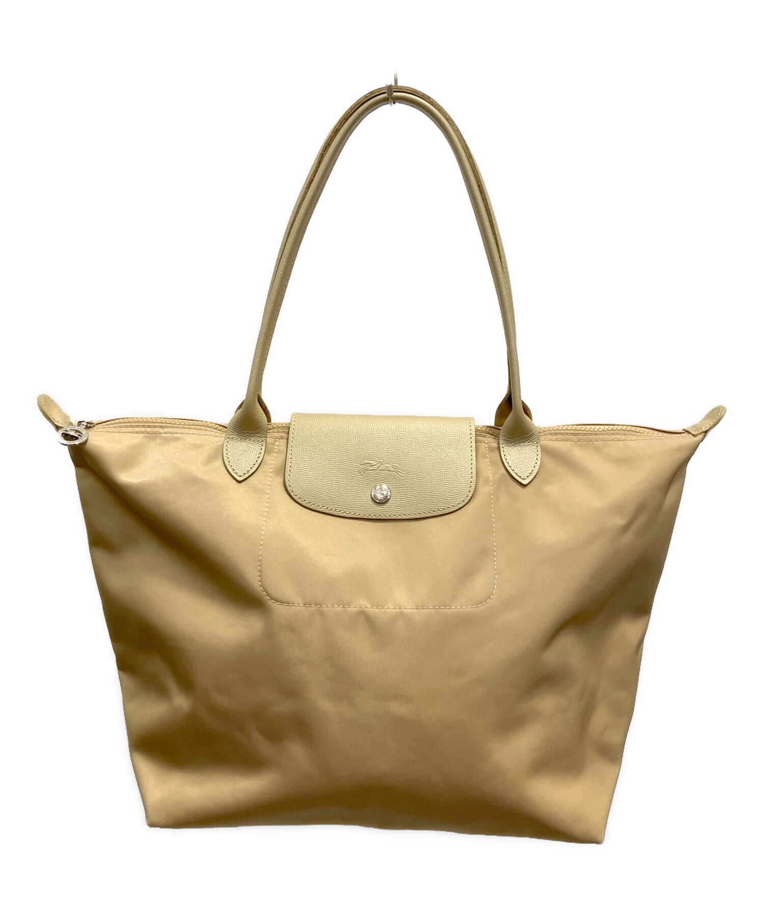 LONGCHAMP ロンシャン ショルダーバッグ  黄 【古着】【中古】【送料無料】 LONGCHAMP - LONGCHAMP ロンシャン ショルダーバッグ 黄 【古着