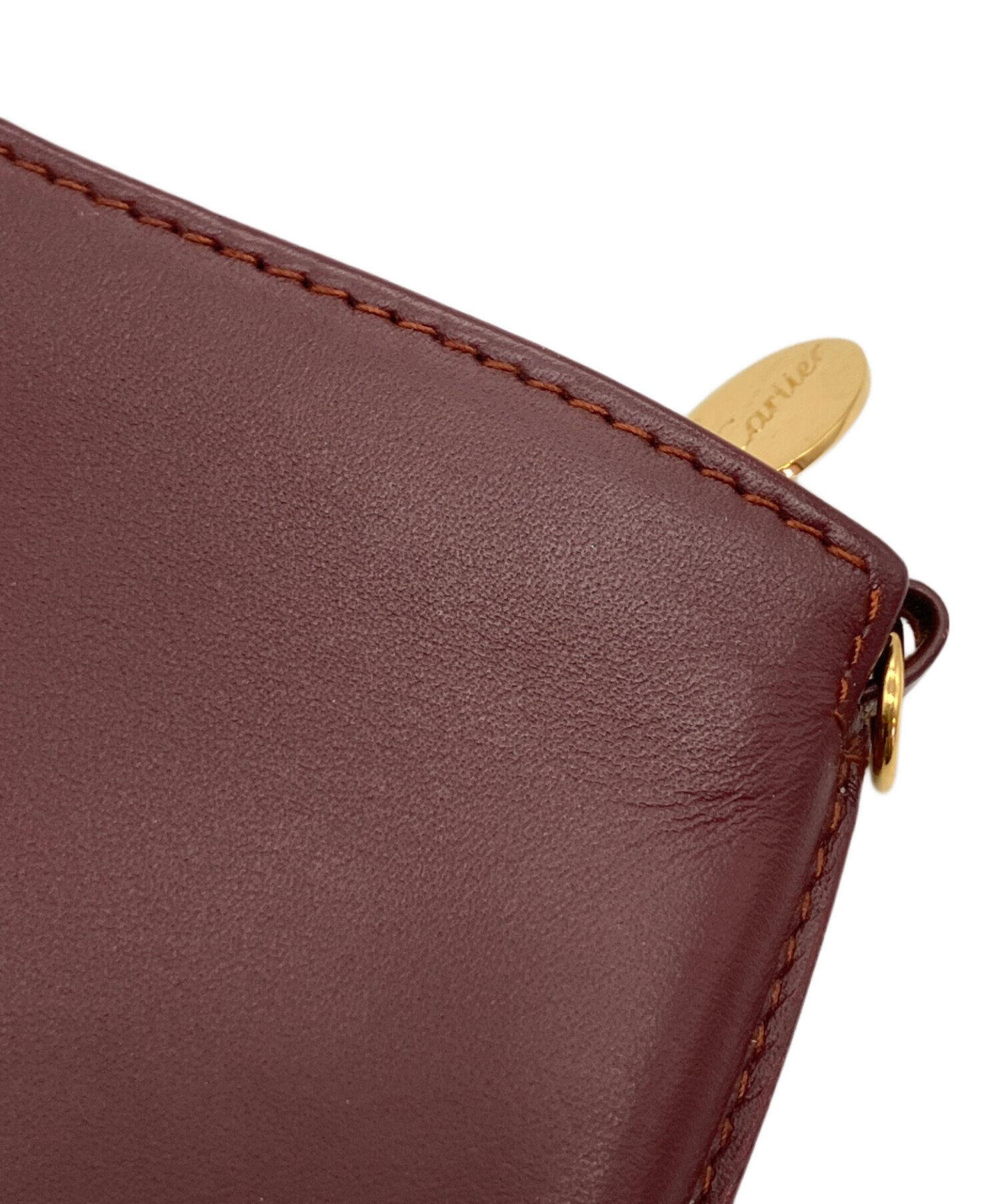 中古・古着通販】Cartier (カルティエ) マストライン ポーチ ブラウン