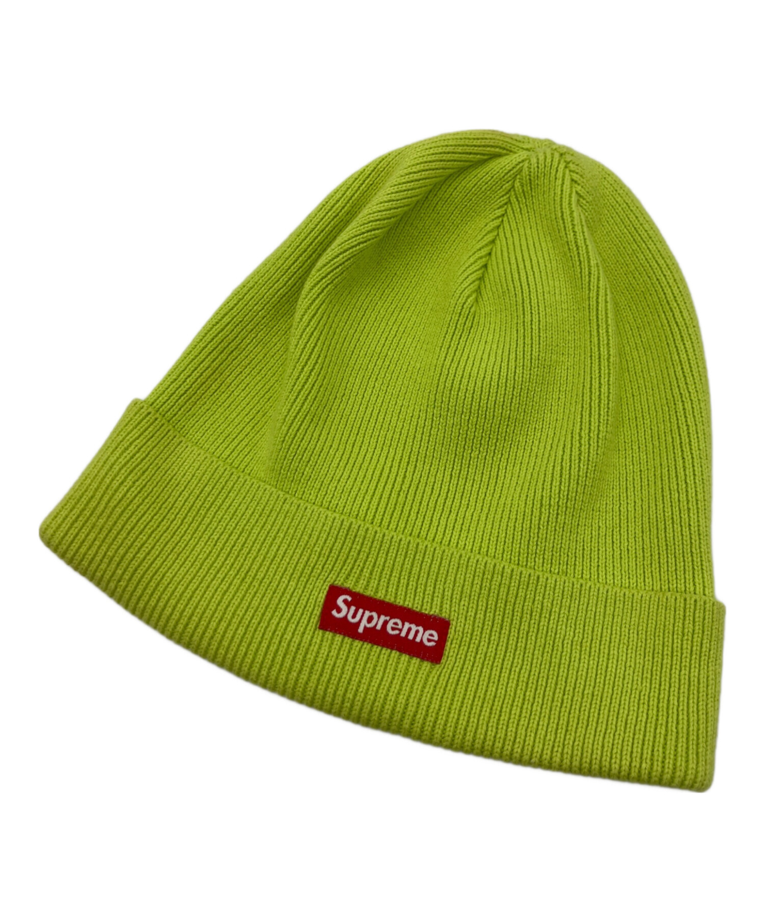 中古・古着通販】SUPREME (シュプリーム) ニット帽 黄緑｜ブランド