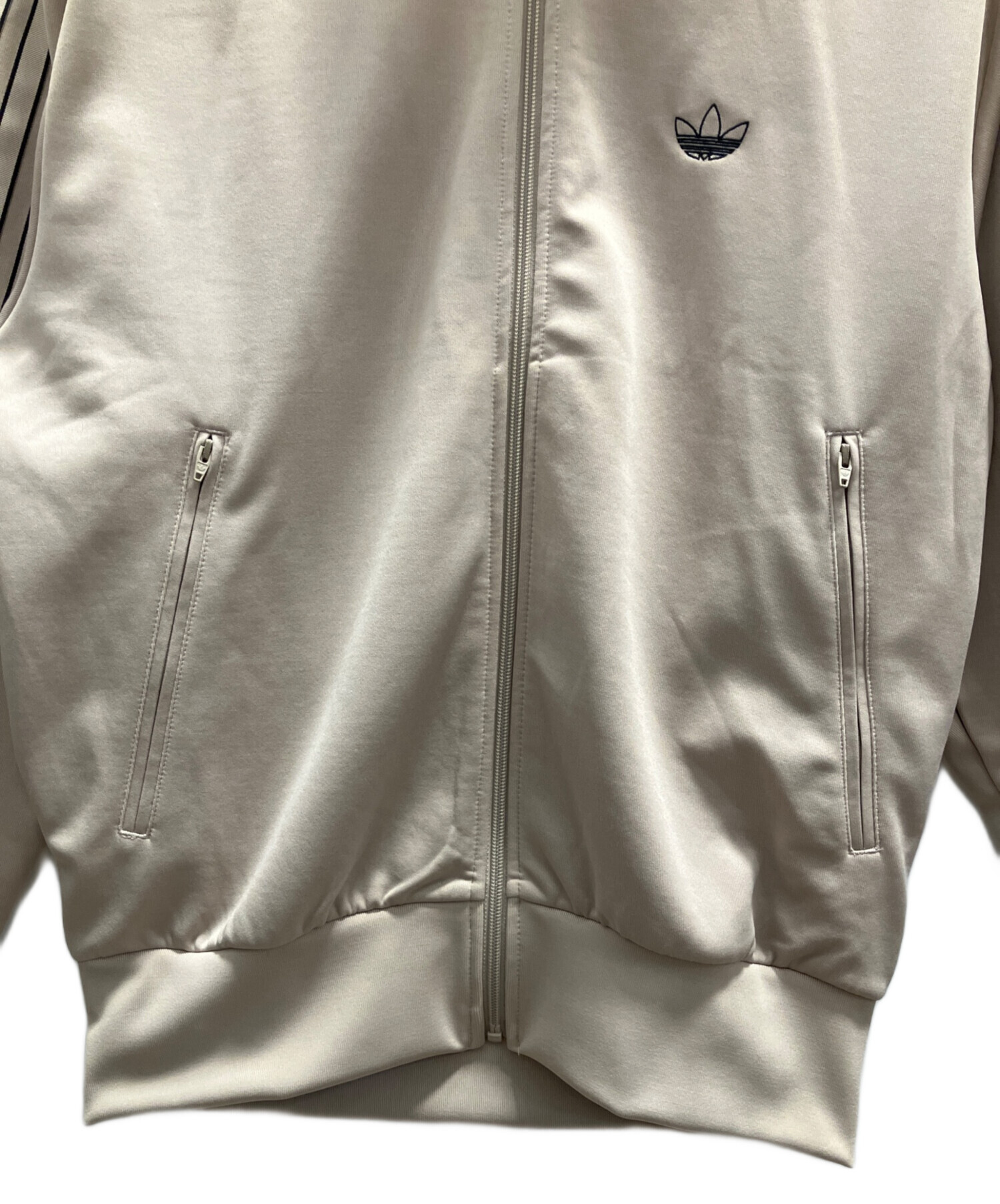 中古・古着通販】adidas (アディダス) トラックジャケット ベージュ