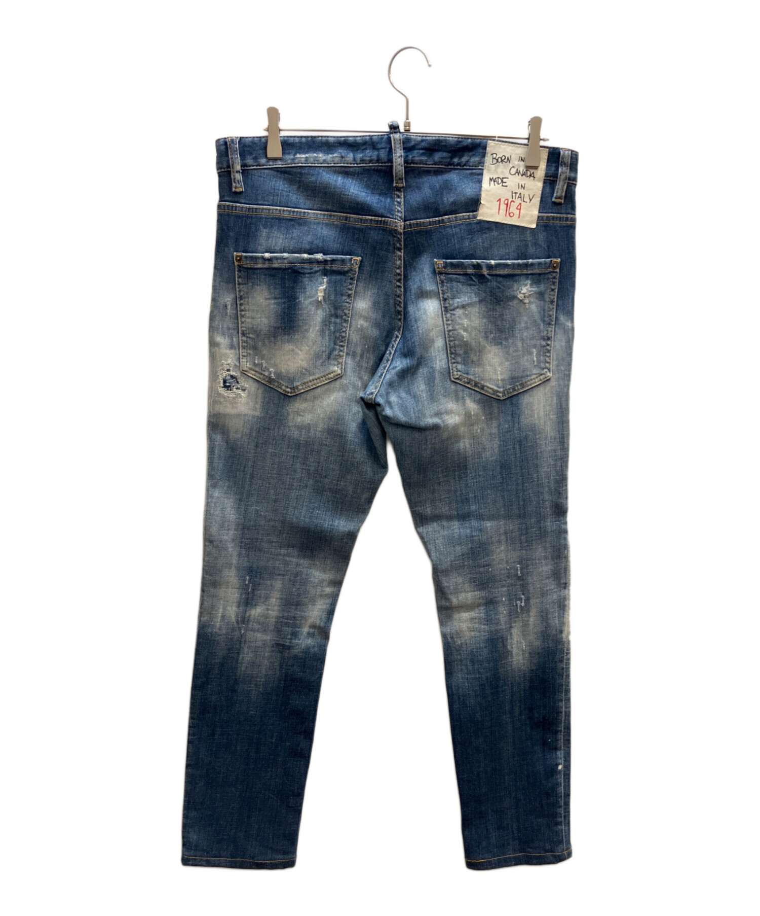DSQUARED2 ディースクエアード パンツ インディゴ サイズ:48 | 21SS 