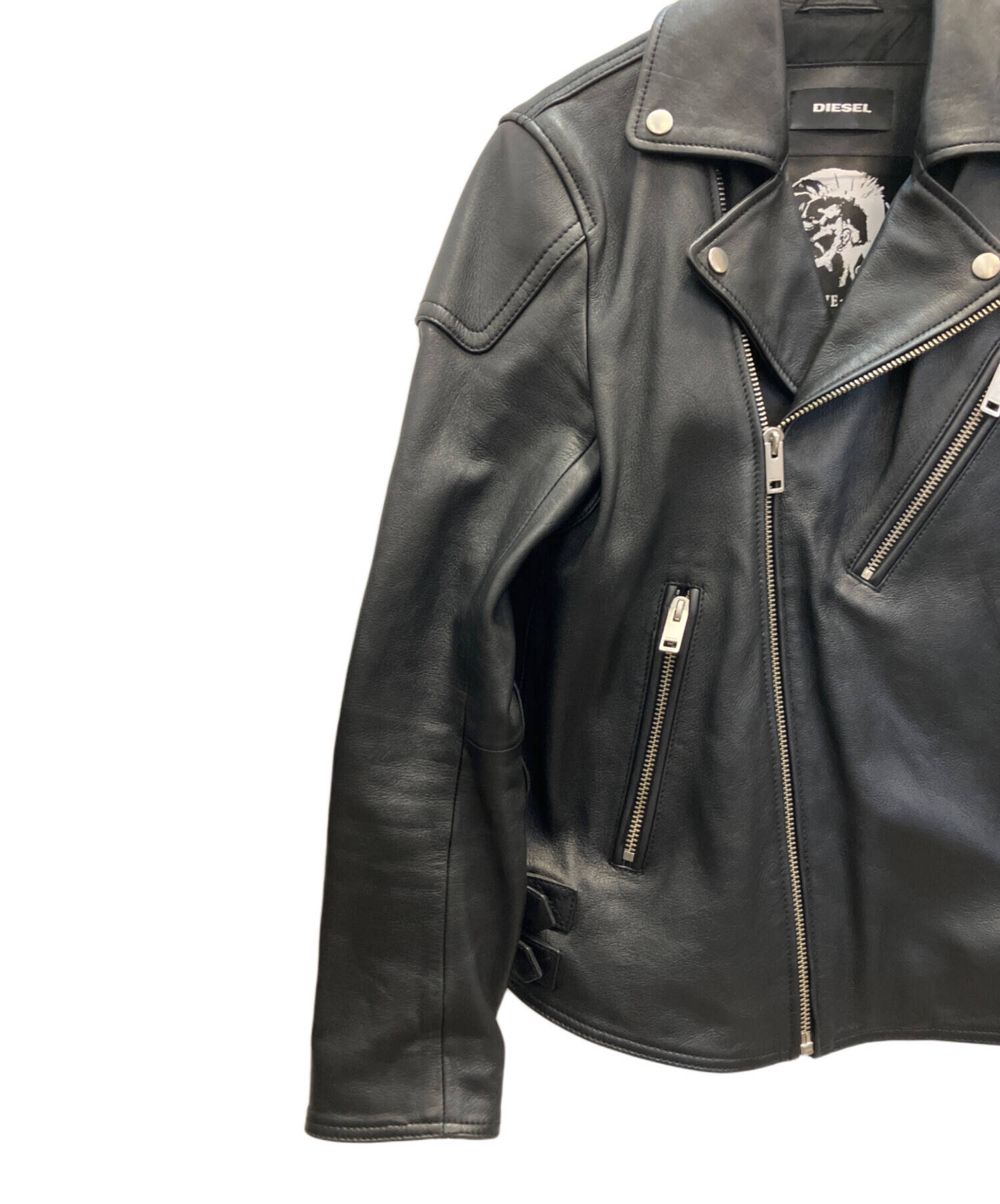 中古・古着通販】DIESEL (ディーゼル) KRAMPIS ラムレザージャケット