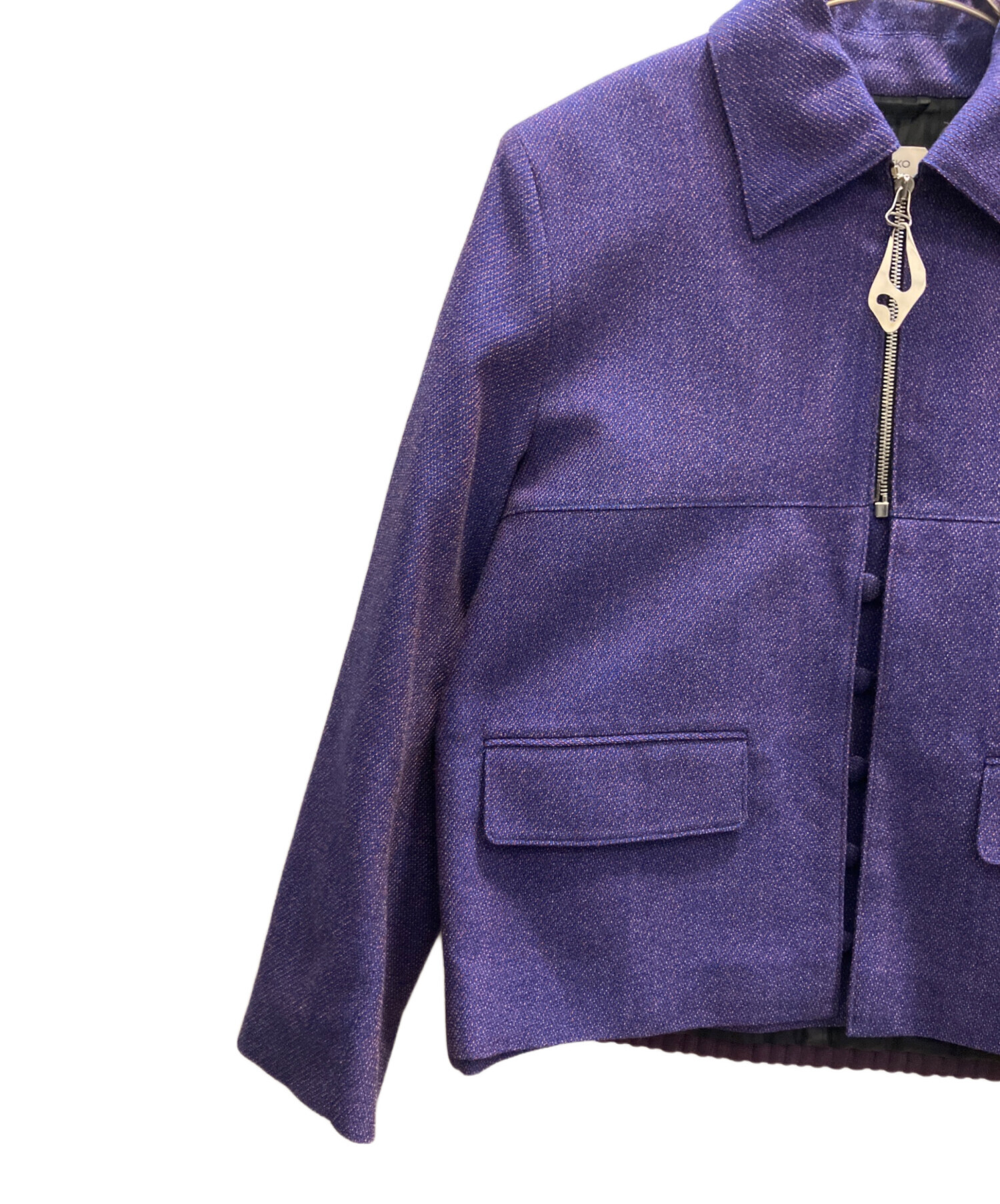 中古・古着通販】NAMACHEKO (ナマチェコ) TAILORED BIKER JACKET 
