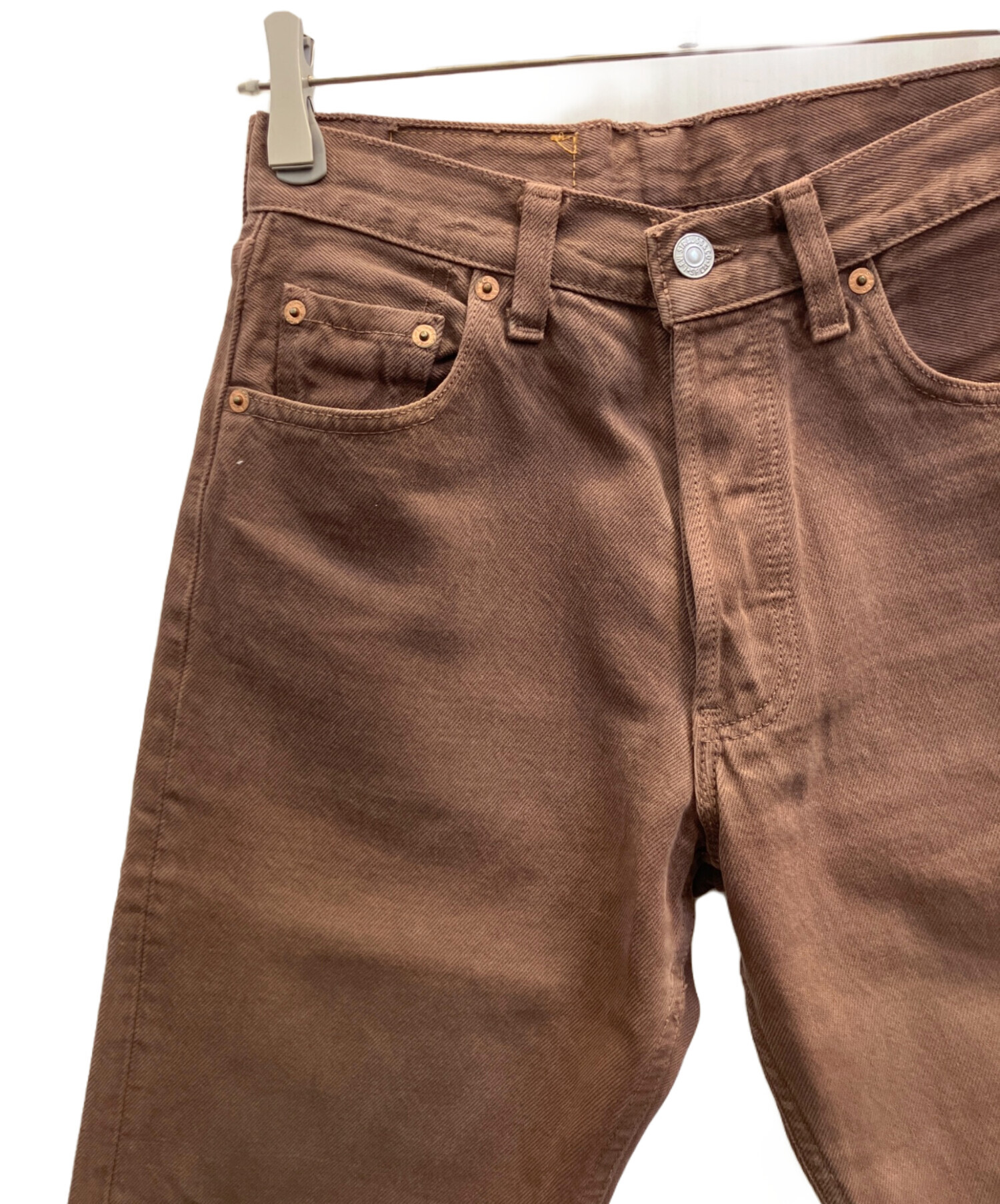中古・古着通販】LEVI'S (リーバイス) カラーデニム ブラウン サイズ