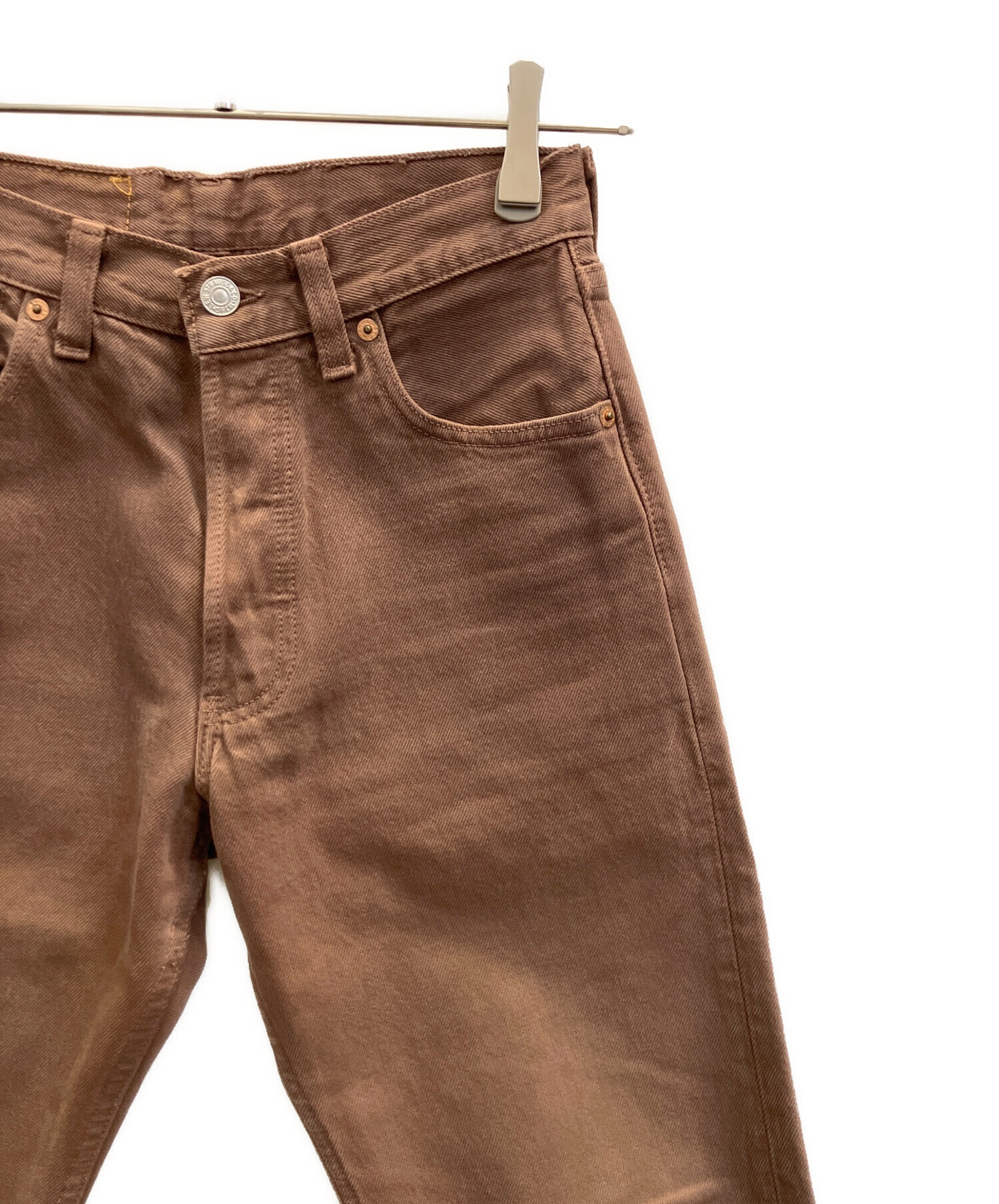 中古・古着通販】LEVI'S (リーバイス) カラーデニム ブラウン サイズ