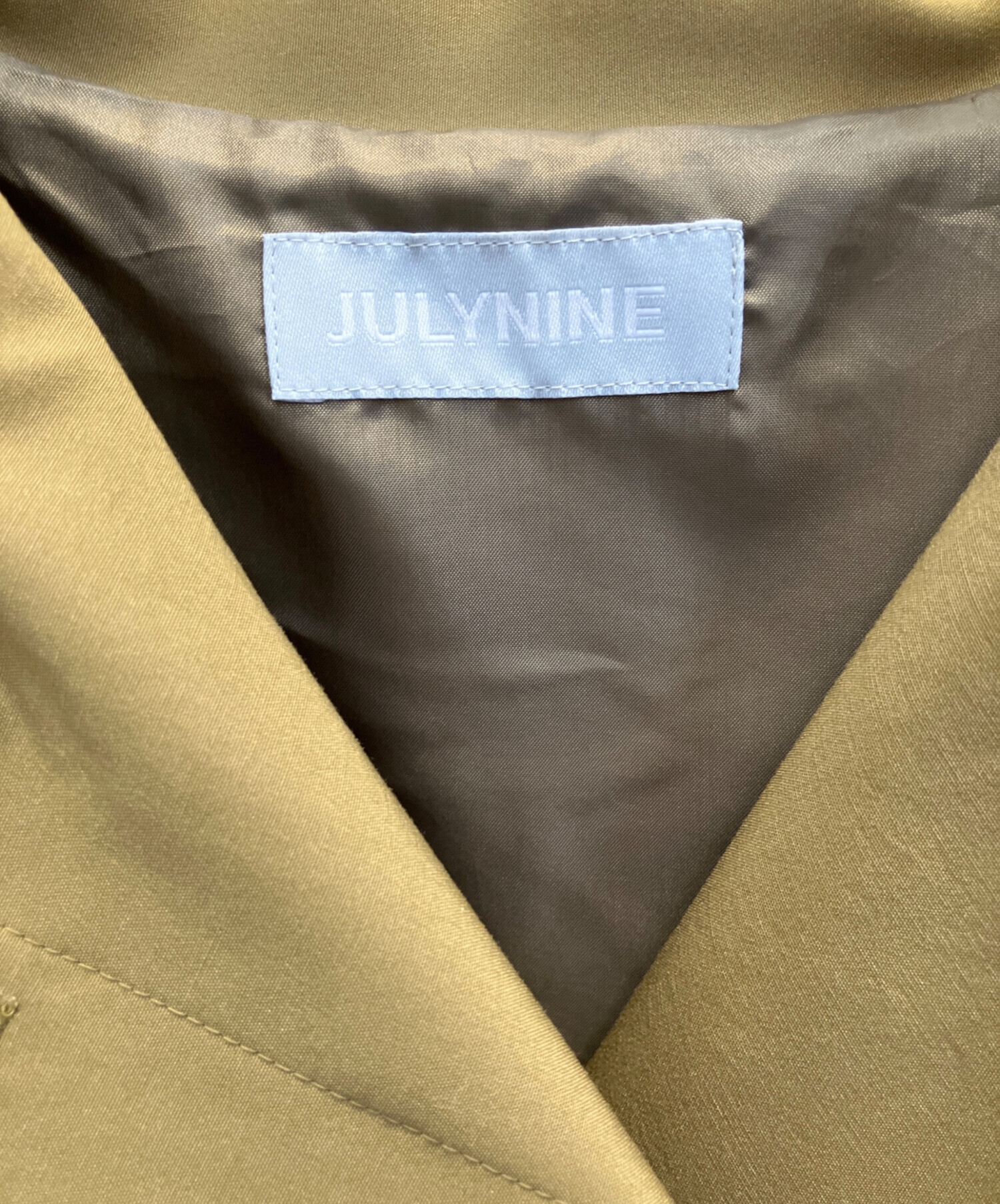 中古・古着通販】JULY NINE (ジュライナイン) スタンドカラーロング