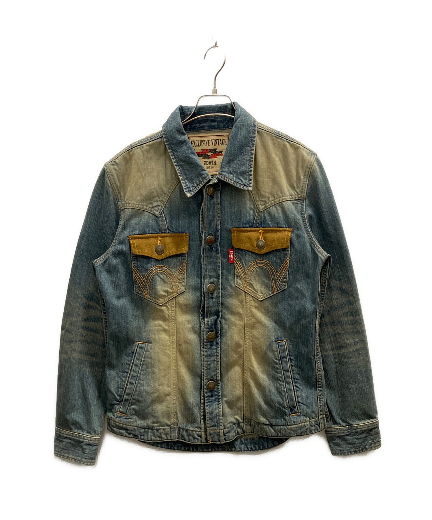 中古・古着通販】EDWIN (エドウィン) ウエスタンデニムジャケット 