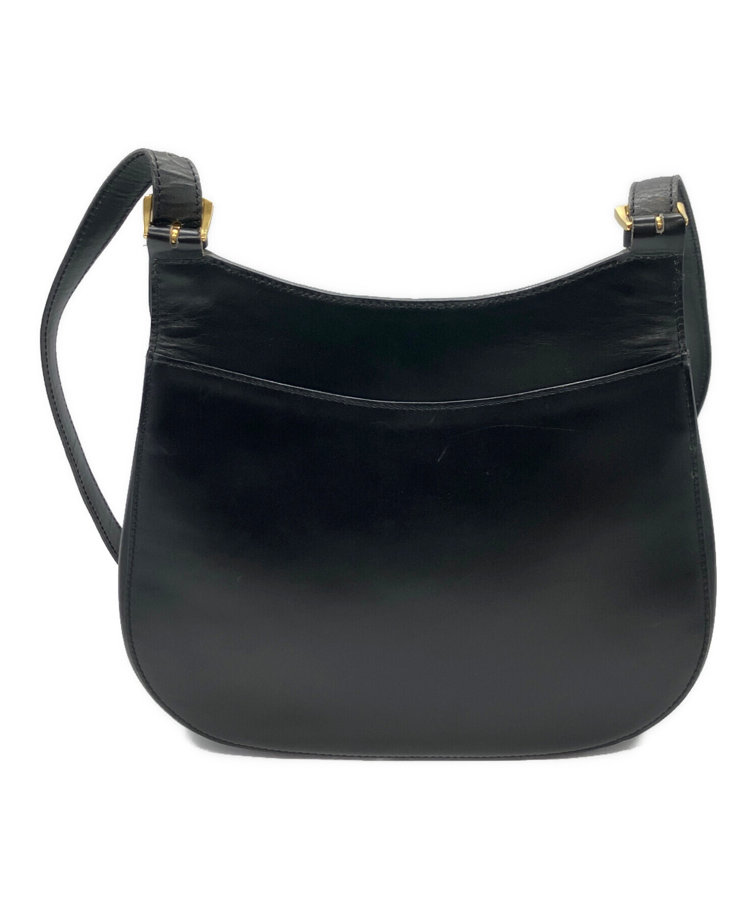 中古・古着通販】CELINE (セリーヌ) ショルダーバッグ ブラック