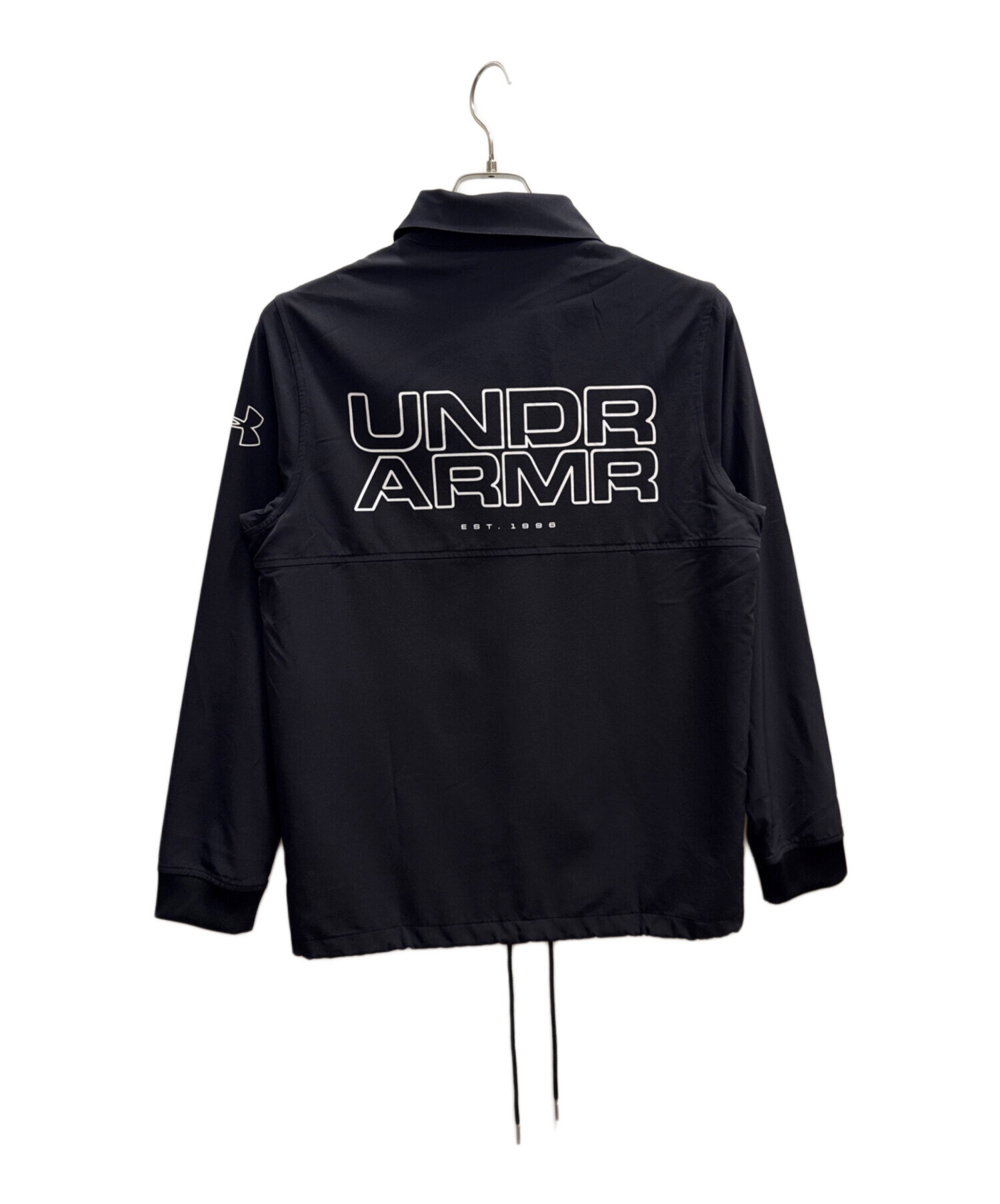 UNDER ARMOUR XL ブラック フード付きジャケット新品未使用 中古・古着通販】UNDER ARMOUR (アンダーアーマー) ロゴジャケット