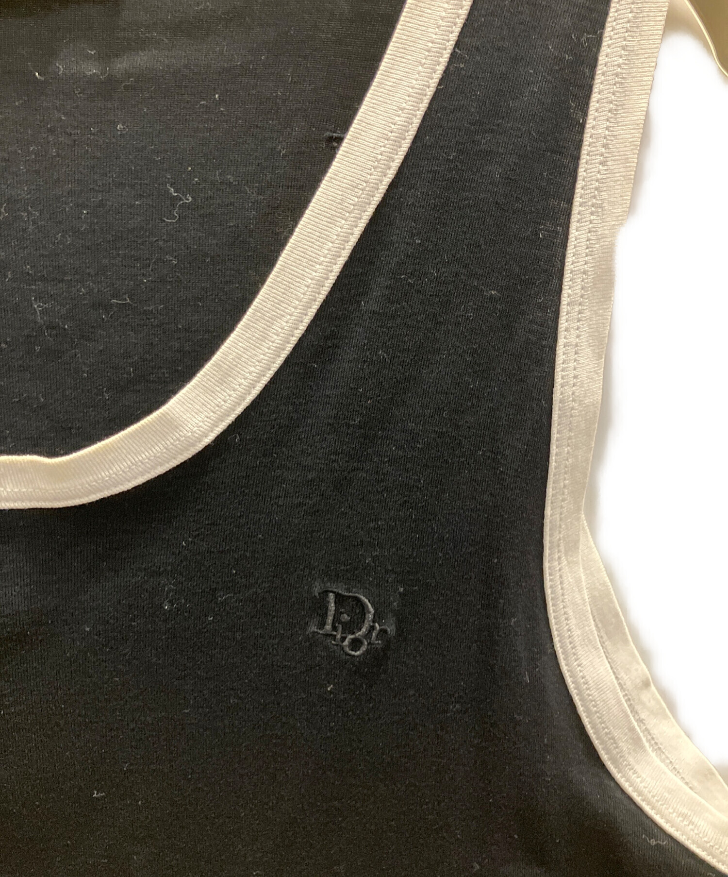 中古・古着通販】Dior (ディオール) タンクトップ ブラック サイズ:52