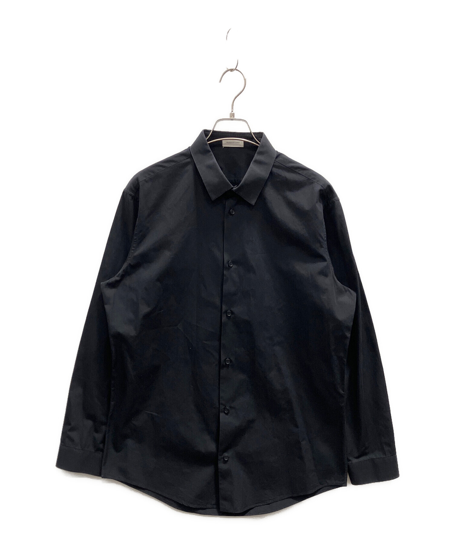 中古・古着通販】BALENCIAGA (バレンシアガ) 長袖シャツ ブラック 