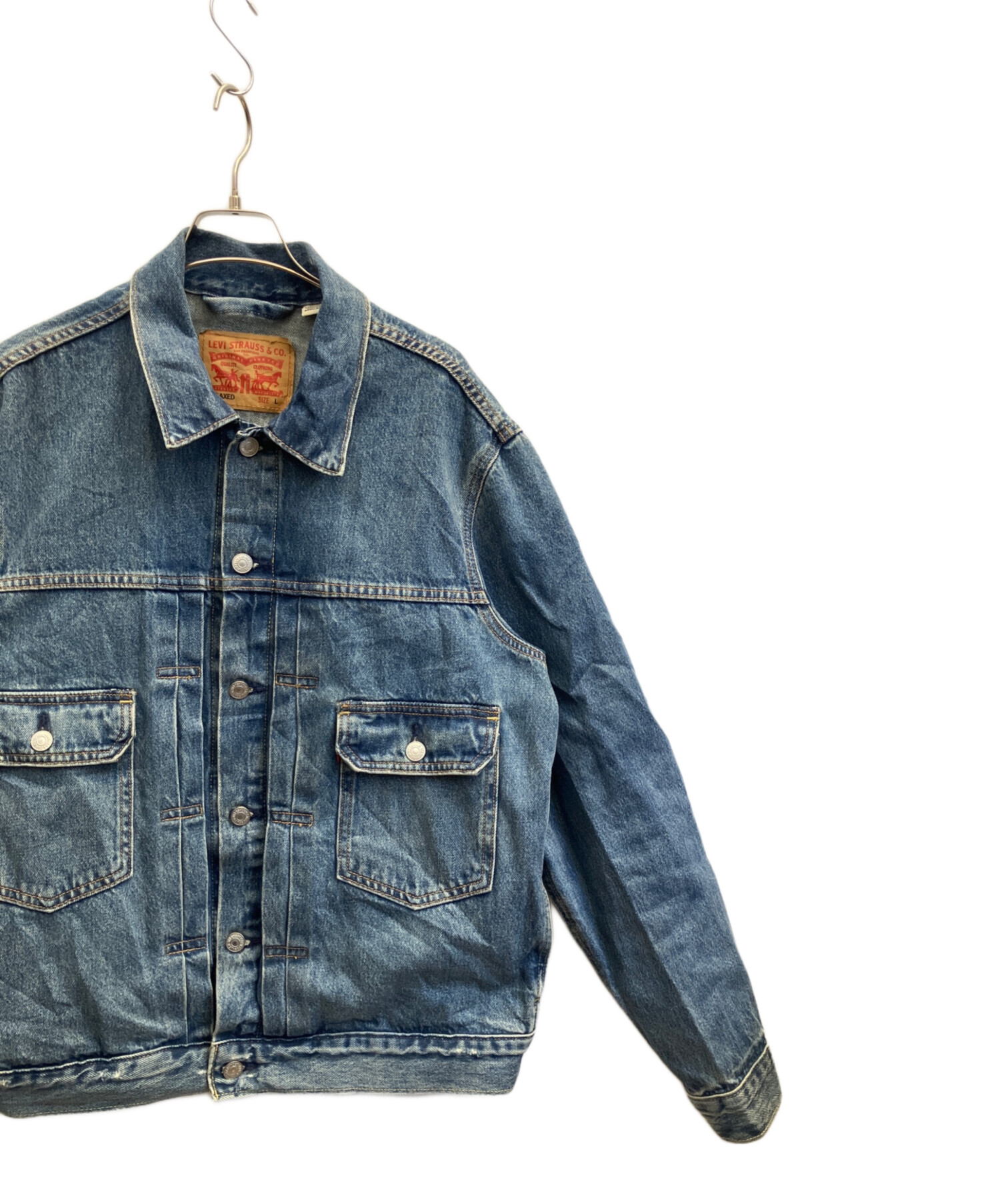中古・古着通販】LEVI'S (リーバイス) デニムジャケット 4852