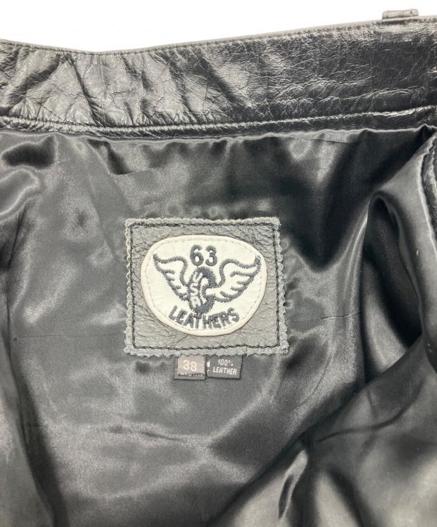 中古・古着通販】63 leathers (ロクサン レザーズ) オールレザーパンツ