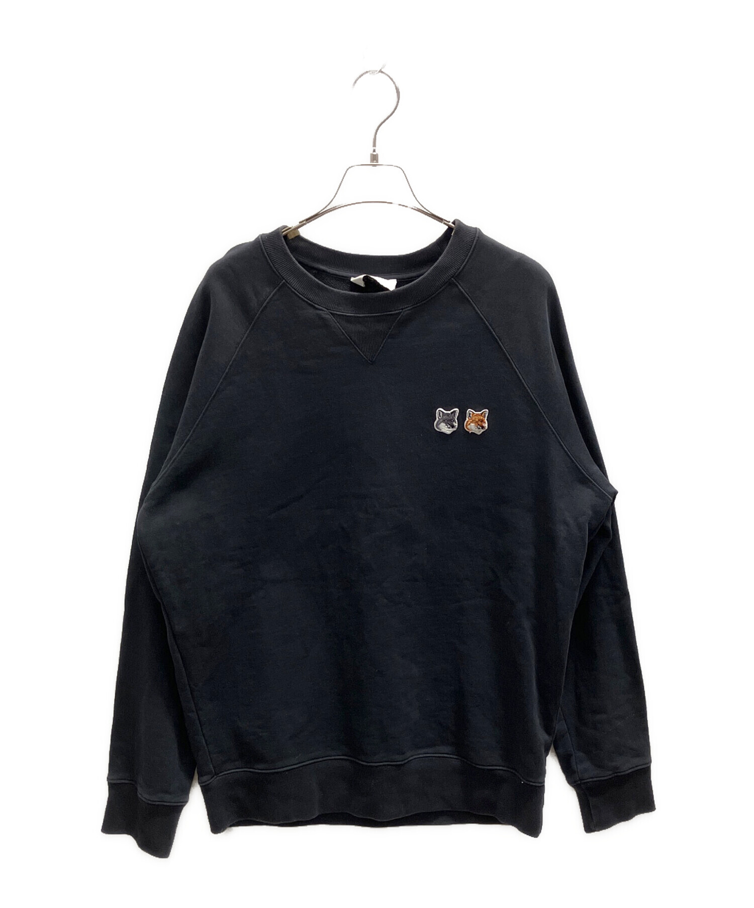 中古・古着通販】maison kitsune (メゾンキツネ) スウェット ブラック