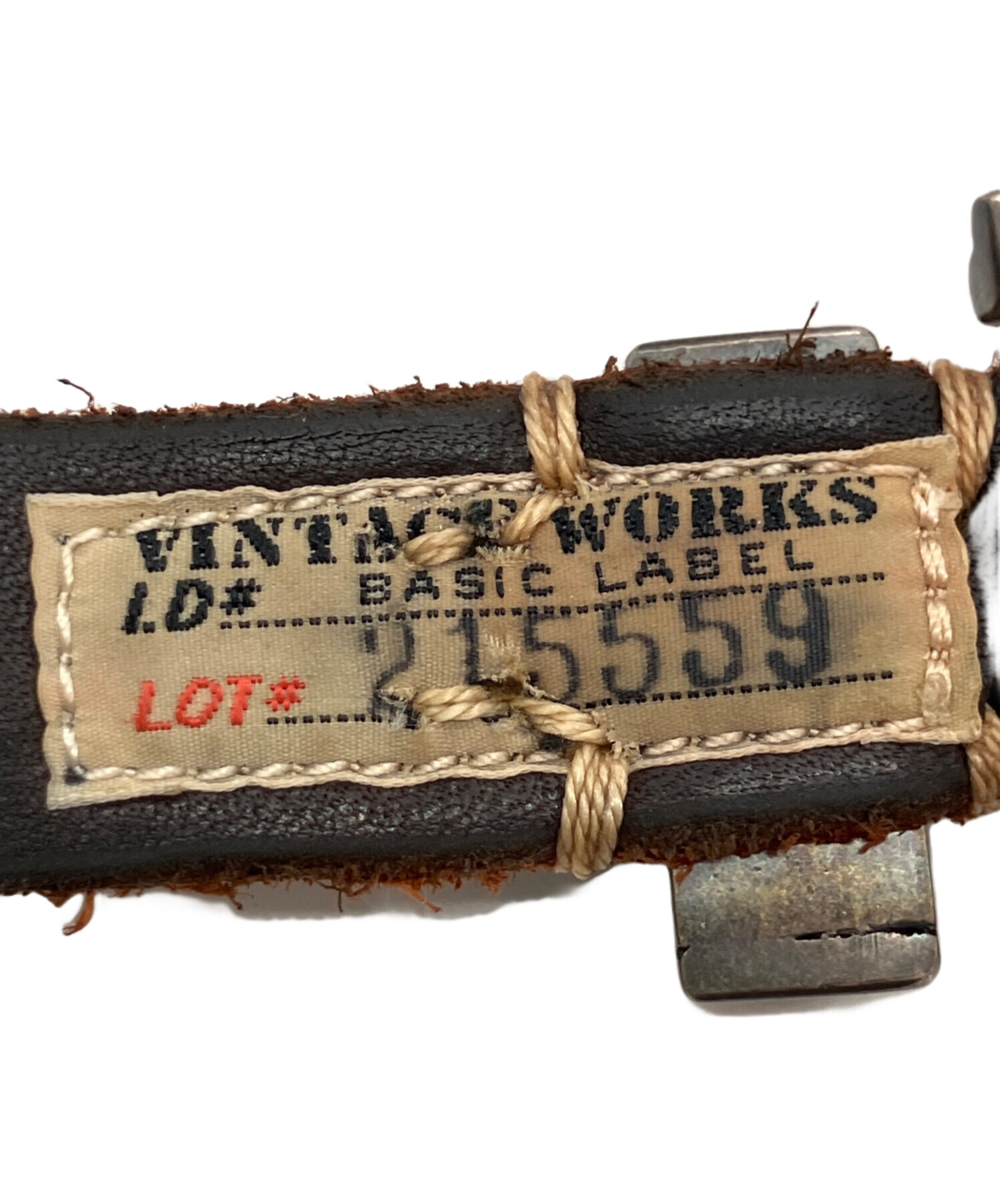 中古・古着通販】VINTAGE WORKS (ヴィンテージワークス) Leather belt