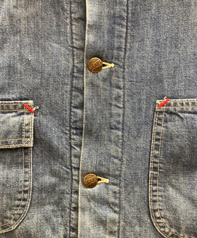 中古・古着通販】Sears (シアーズ) 70s デニムカバーオール インディゴ