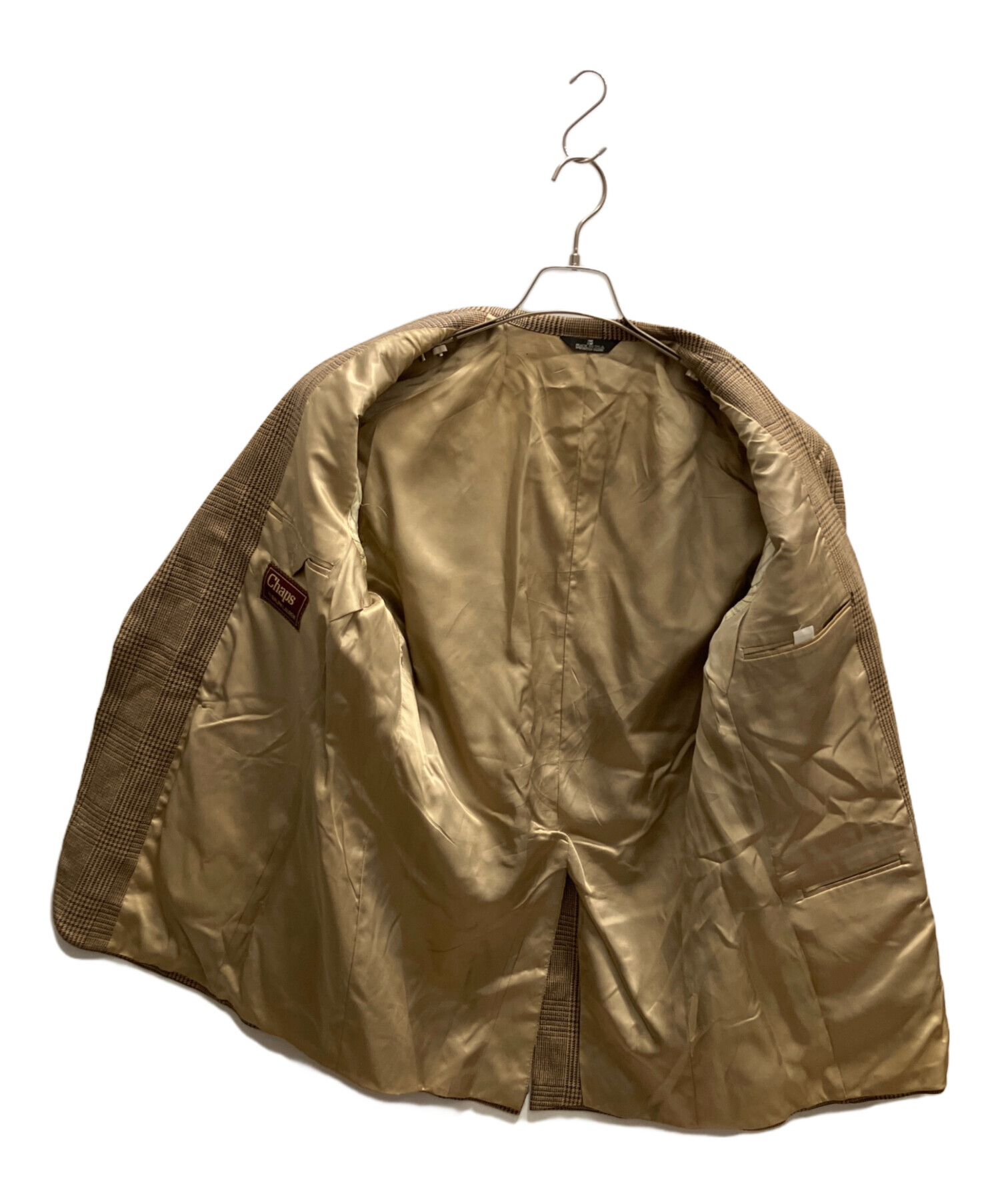 大きいサイズ CHAPS ラルフローレン 絹100％ テーラードジャケット 中古・古着通販】CHAPS RALPH LAUREN (チャップス ラルフローレン