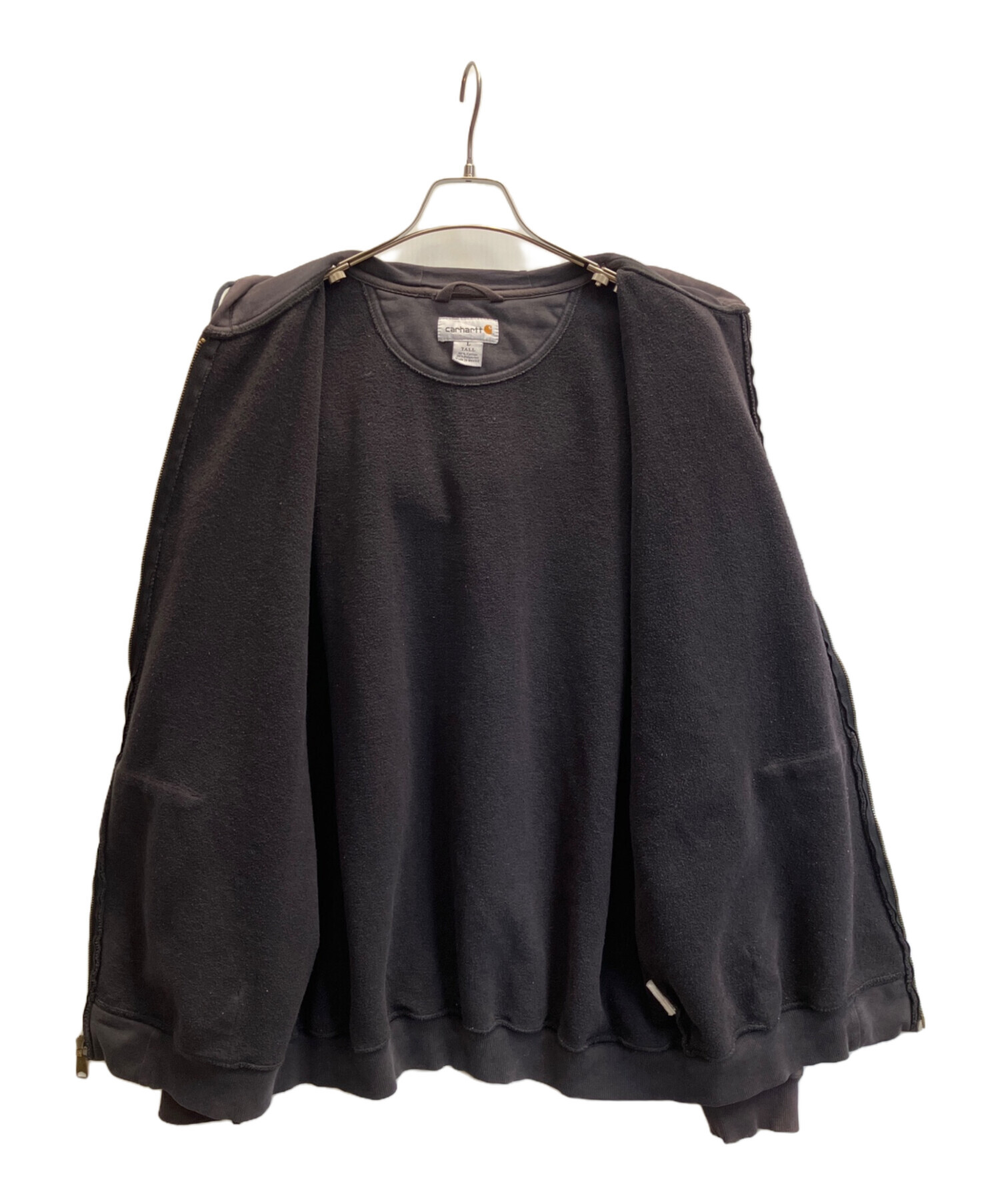 中古・古着通販】CarHartt (カーハート) ジップパーカー ブラック