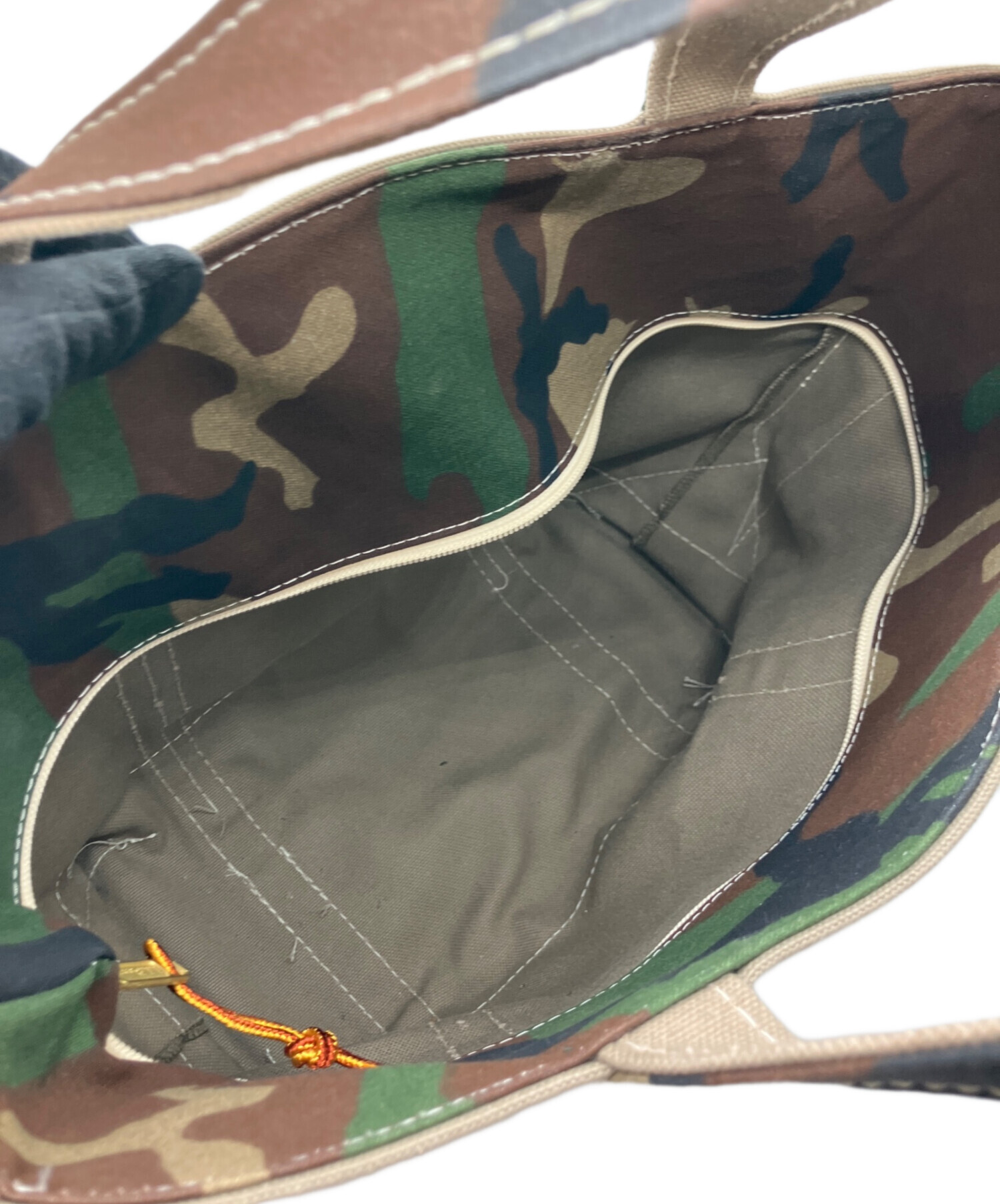 中古・古着通販】L.L.Bean (エルエルビーン) カモフラージュ柄トート