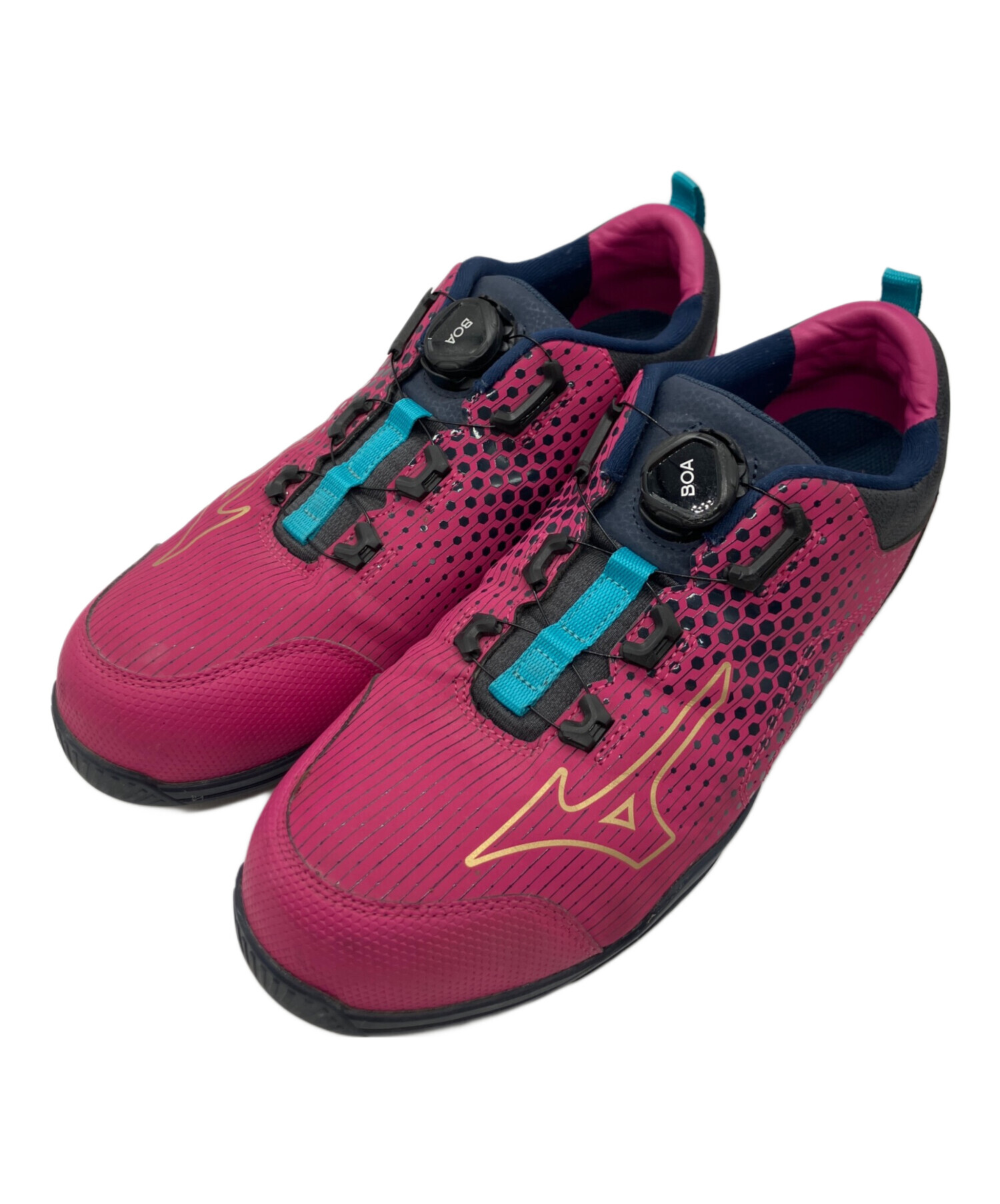 中古・古着通販】MIZUNO (ミズノ) セーフティシューズ ピンク サイズ