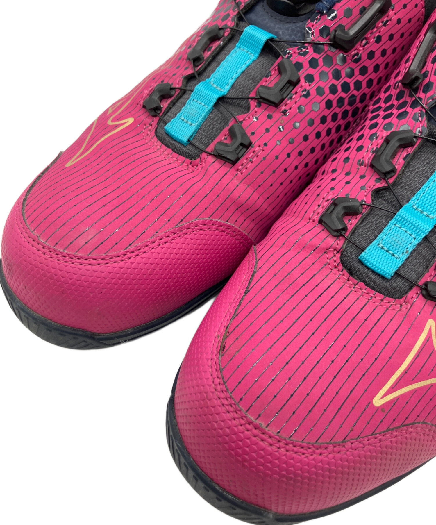 中古・古着通販】MIZUNO (ミズノ) セーフティシューズ ピンク サイズ