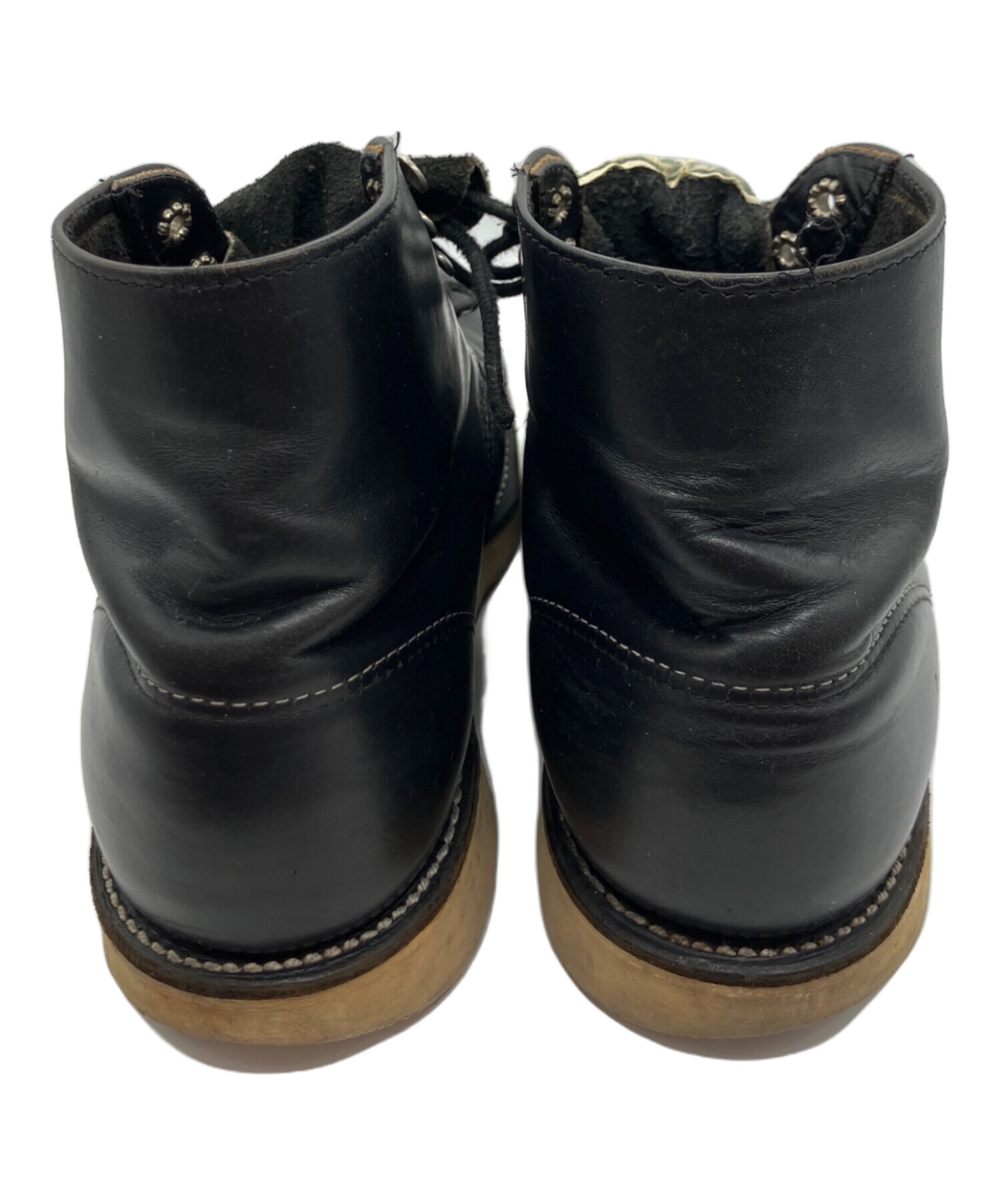 中古・古着通販】RED WING (レッドウィング) ブーツ 犬タグ ブラック