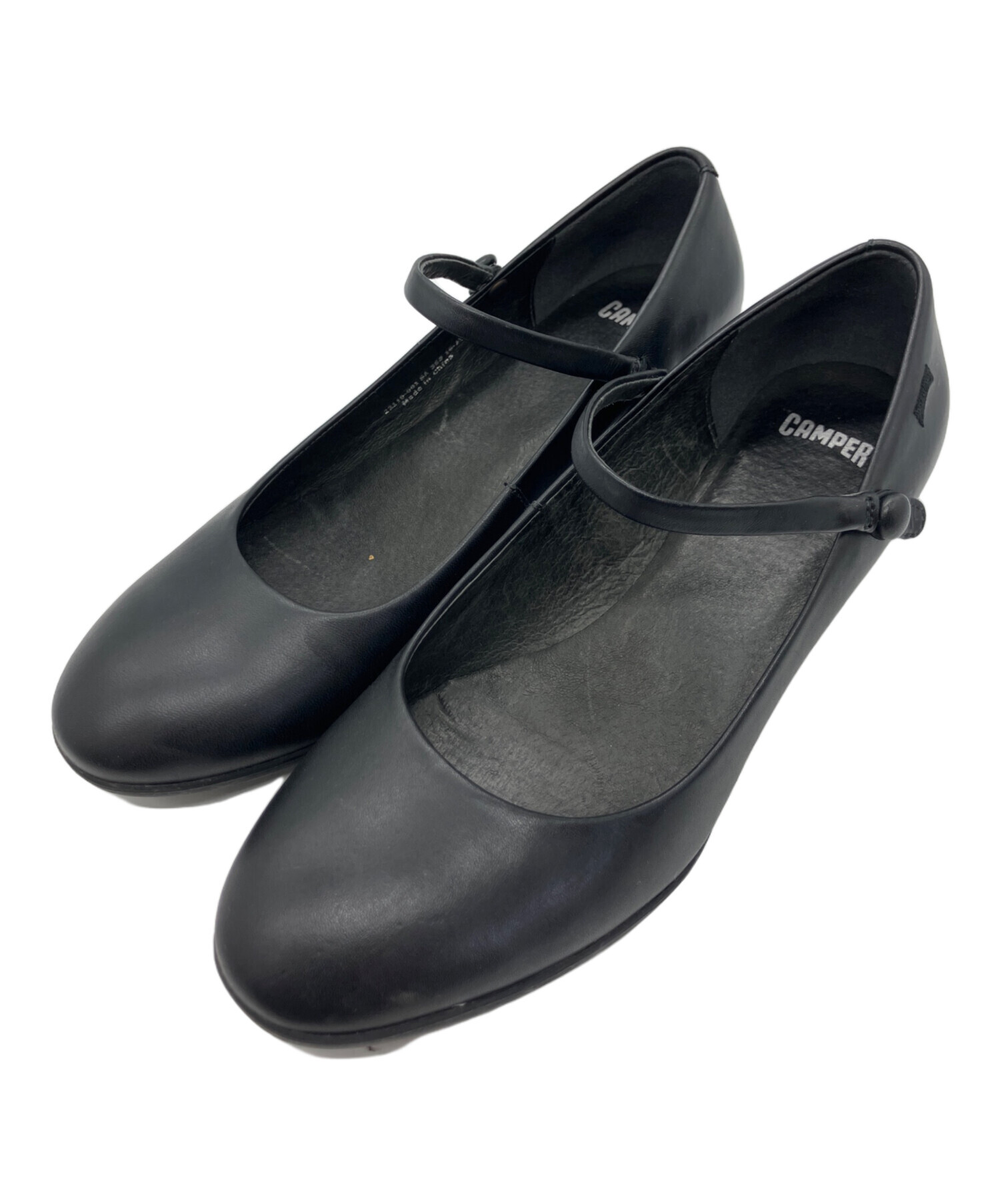 中古・古着通販】CAMPER (カンペール) ヒールパンプス ブラック サイズ