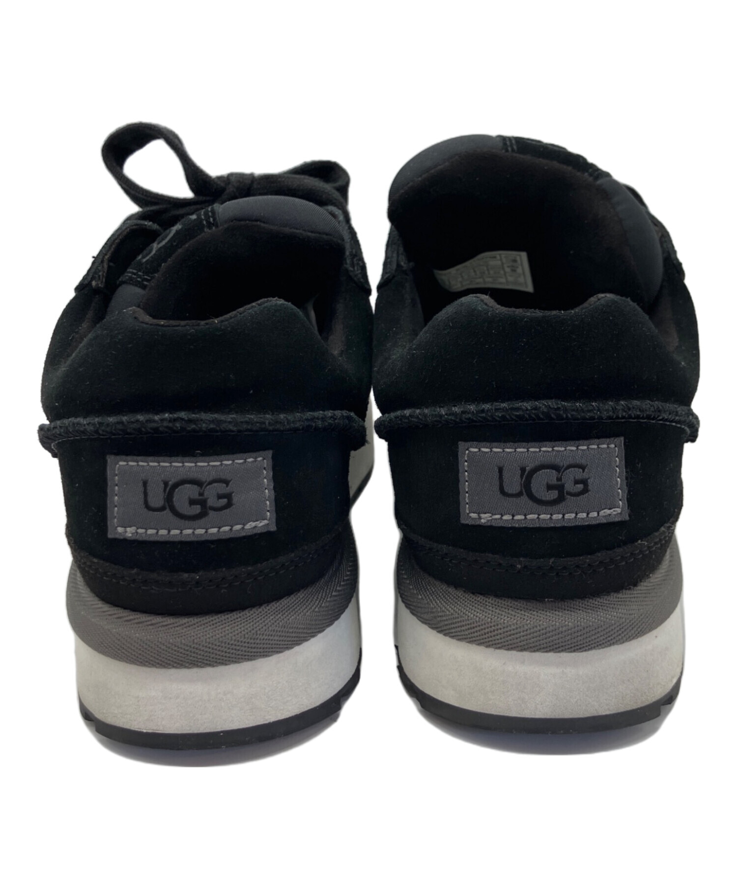 中古・古着通販】UGG (アグ) 厚底 シューズ ブラック サイズ:SIZE 24cm 