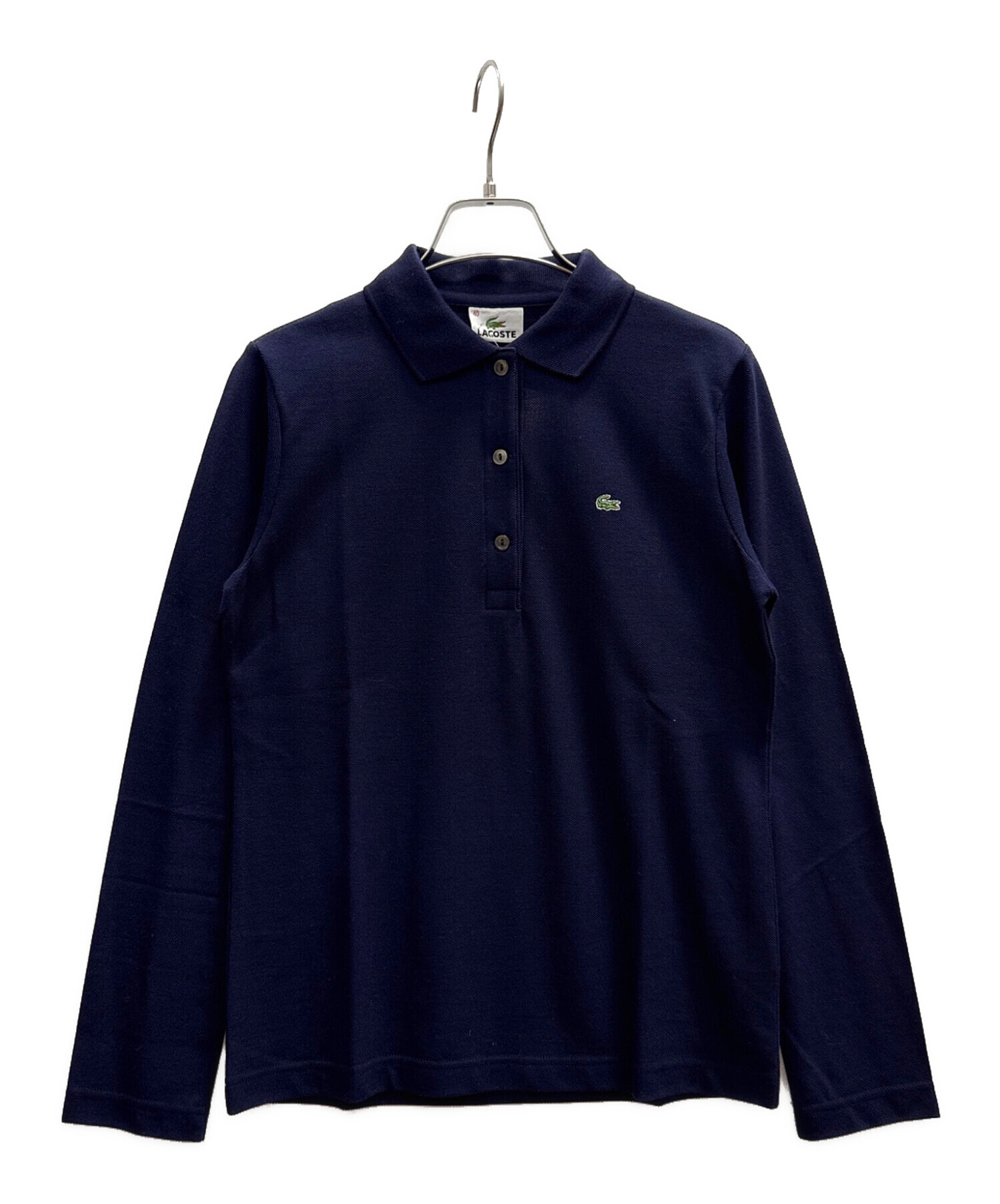 中古・古着通販】LACOSTE (ラコステ) ポロシャツ ネイビー サイズ:М 未