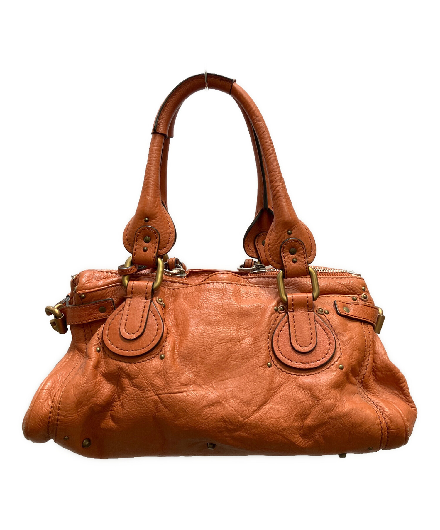 中古・古着通販】Chloe (クロエ) ハンドバッグ パディントン ブラウン 