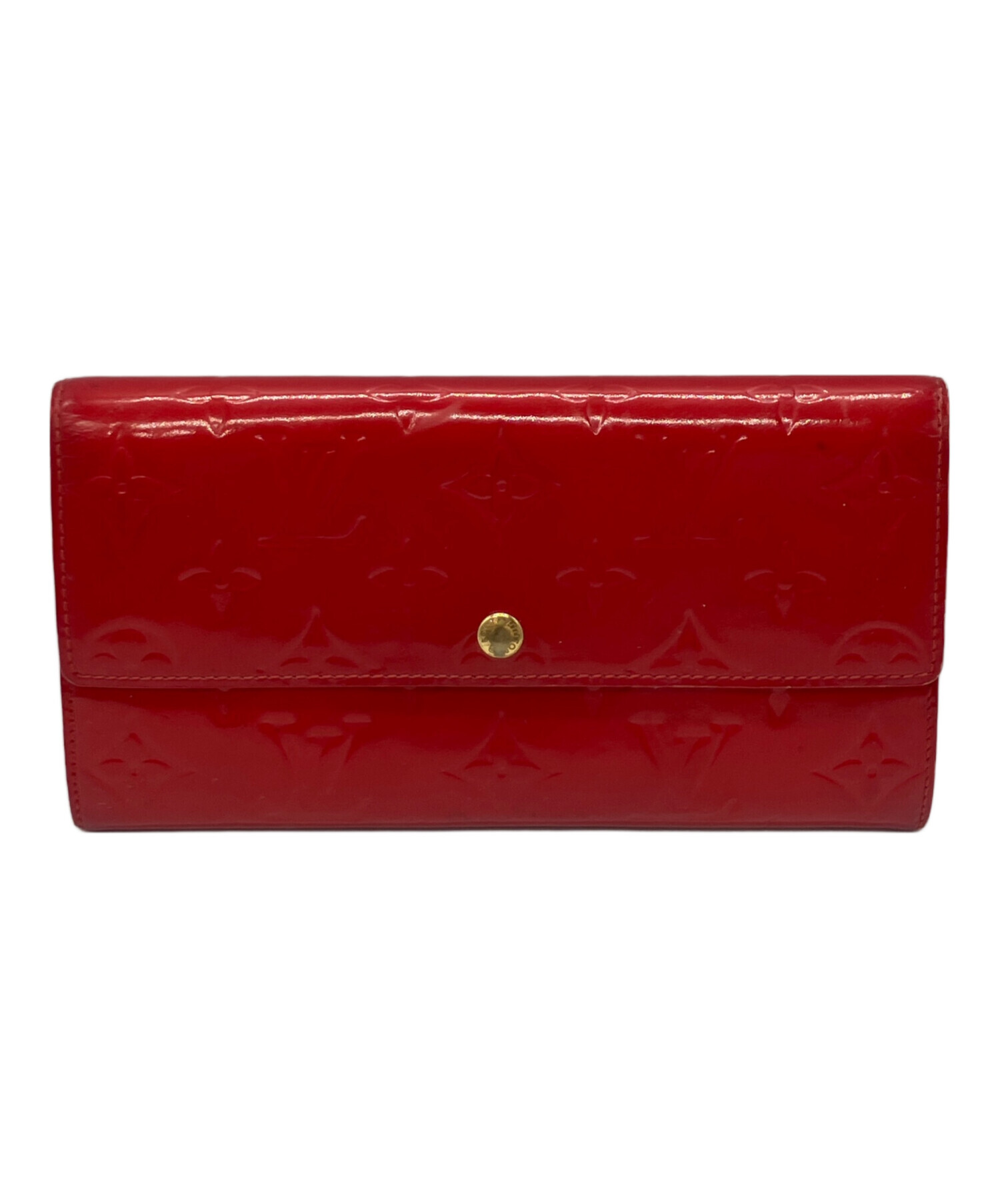 LOUISVUITTON ルイヴィトン ポルトフォイユサラ ポムダムール 中古・古着通販】LOUIS VUITTON (ルイ ヴィトン) ポルトフォイユ・サラ