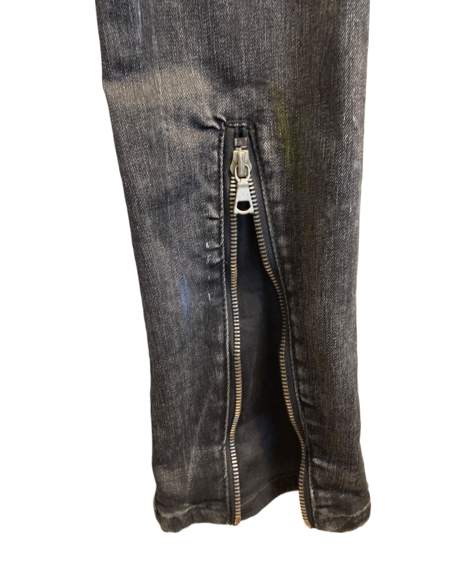 中古・古着通販】mnml (ミニマル) スキニーデニムパンツ ブラック