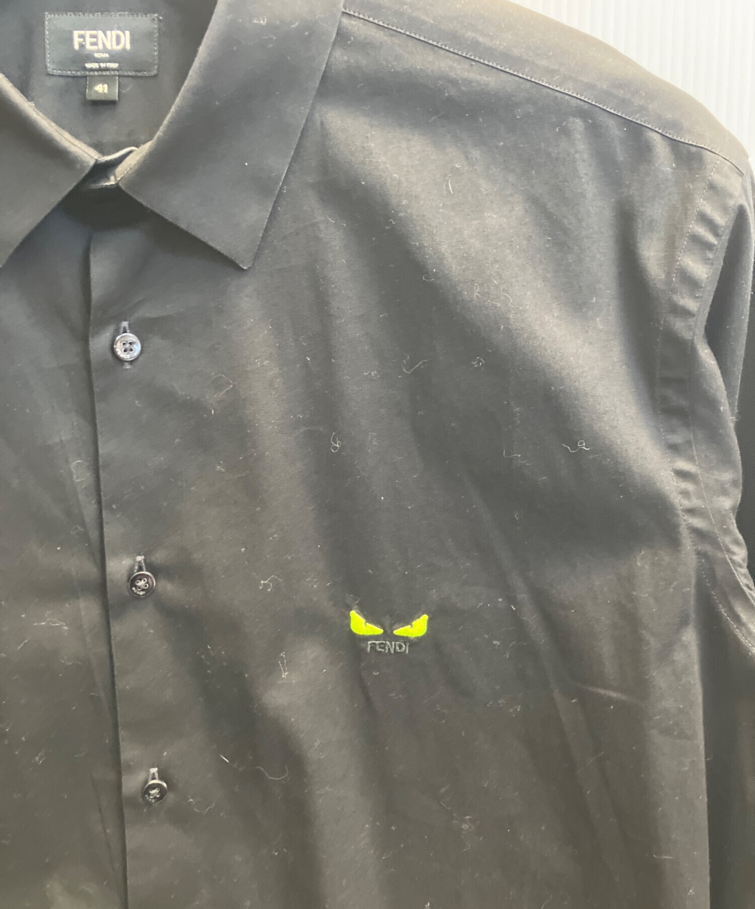 中古・古着通販】FENDI (フェンディ) Monster Shirts ブラック サイズ 