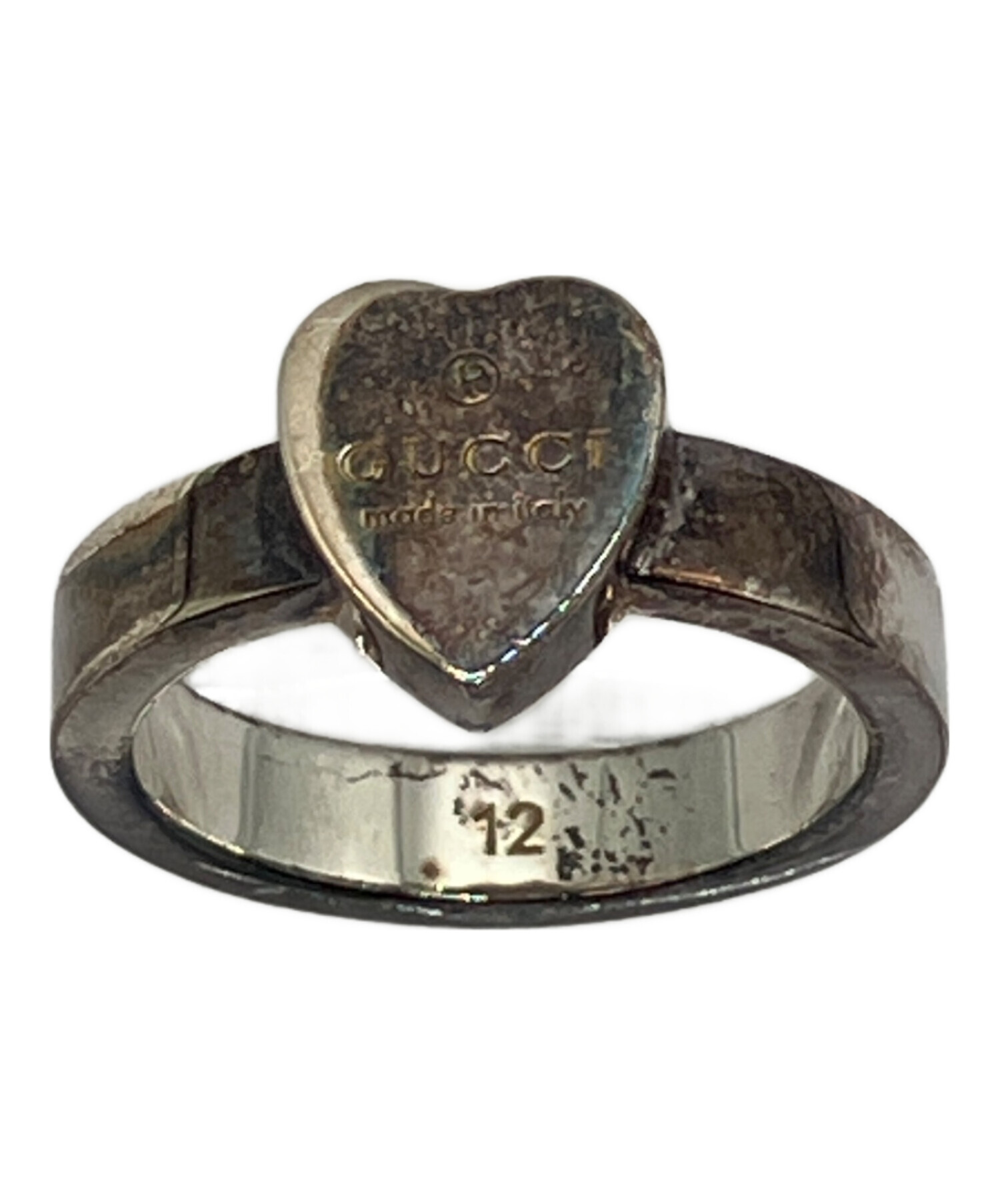中古・古着通販】GUCCI (グッチ) ハートリング サイズ:12｜ブランド 