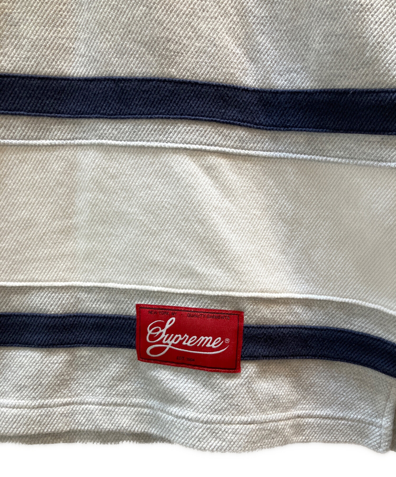 未使用級　SUPREME シュプリーム　ゲームシャツ　入手困難　旧タグ　Lサイズ 中古・古着通販】SUPREME (シュプリーム) ゲームシャツ 20SS Grid