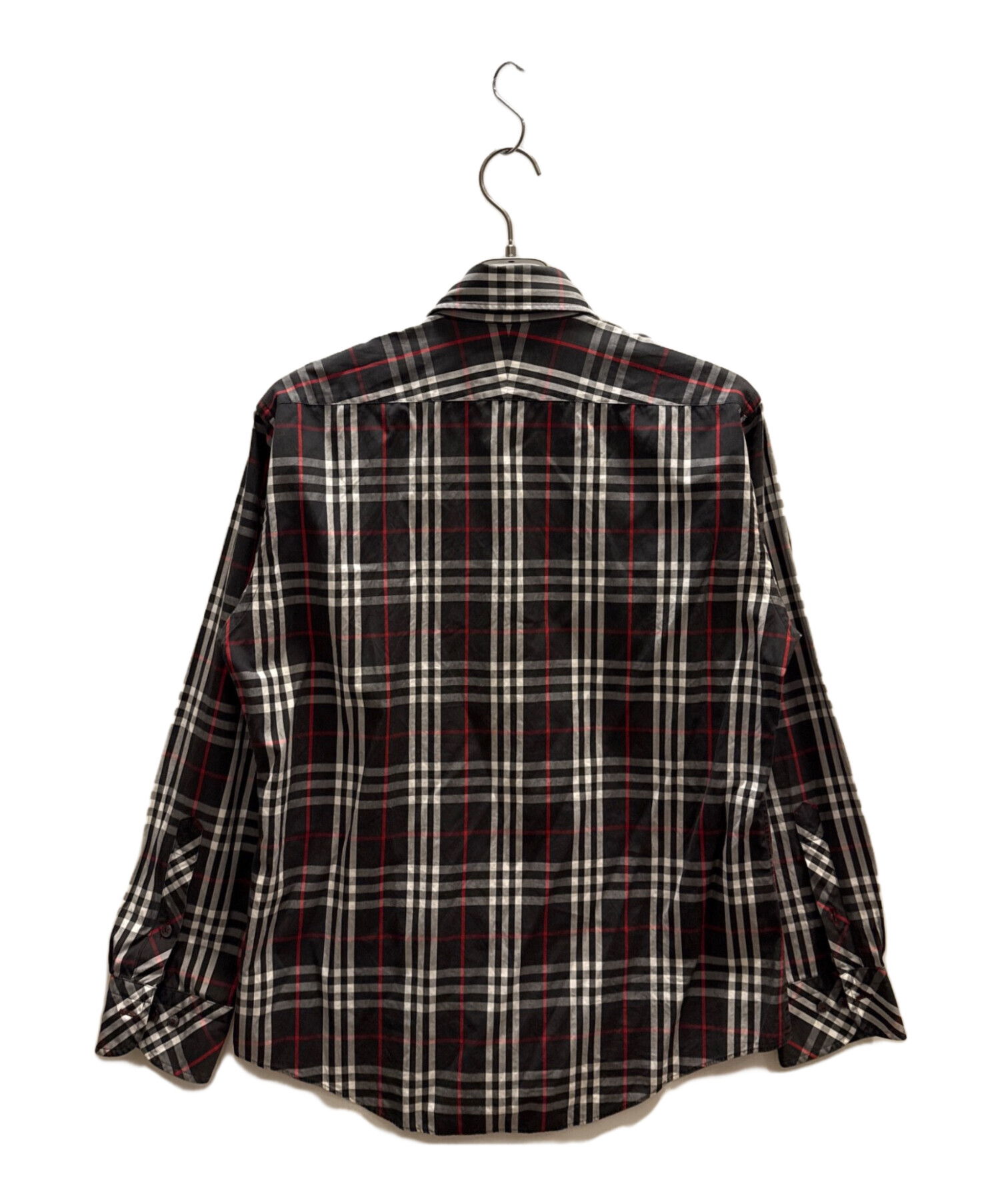 希少　BURBERRY LONDON　ブラック　ジャケット ノバチェック　М BURBERRY BLACK LABEL（バーバリーブラックレーベル） ジャケット L