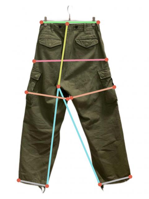 NIGEL CABOURN ナイジェルケーボン パンツ（その他） M カーキ 【古着】【中古】【送料無料】 中古・古着通販】NIGEL CABOURN (ナイジェルケーボン) ARMY CARGO PANT
