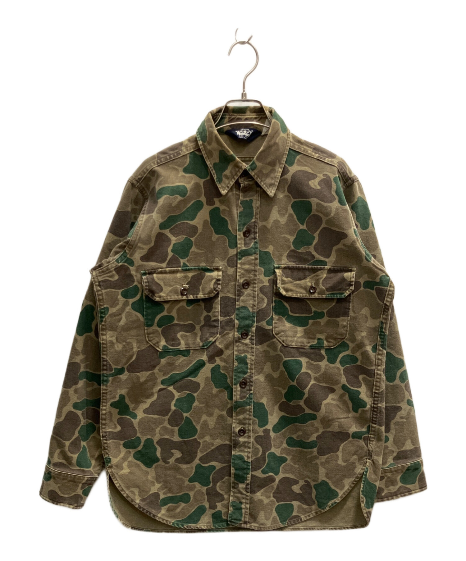 中古・古着通販】WOOLRICH (ウールリッチ) 長袖シャツ カーキ サイズ:М 