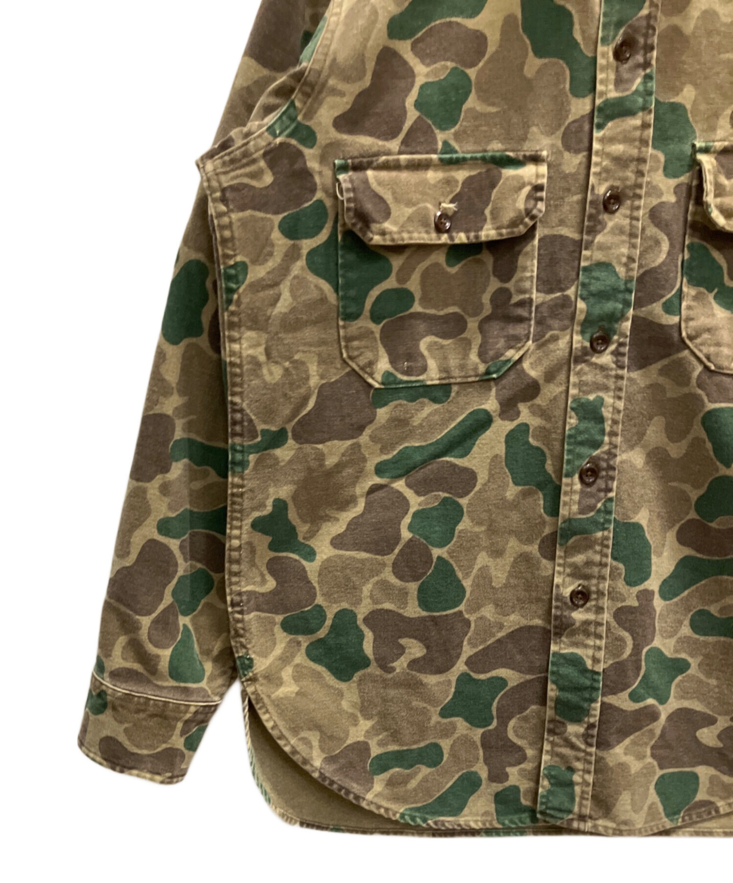 中古・古着通販】WOOLRICH (ウールリッチ) 長袖シャツ カーキ サイズ:М 